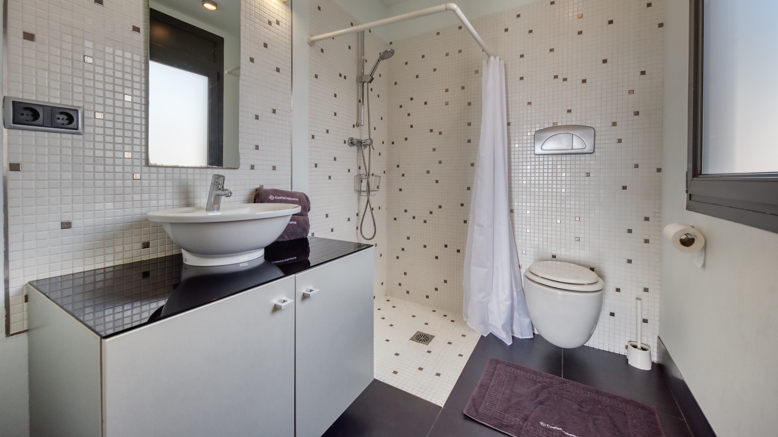 Villas de vacaciones Costa Brava España - Villa Macey - Baño