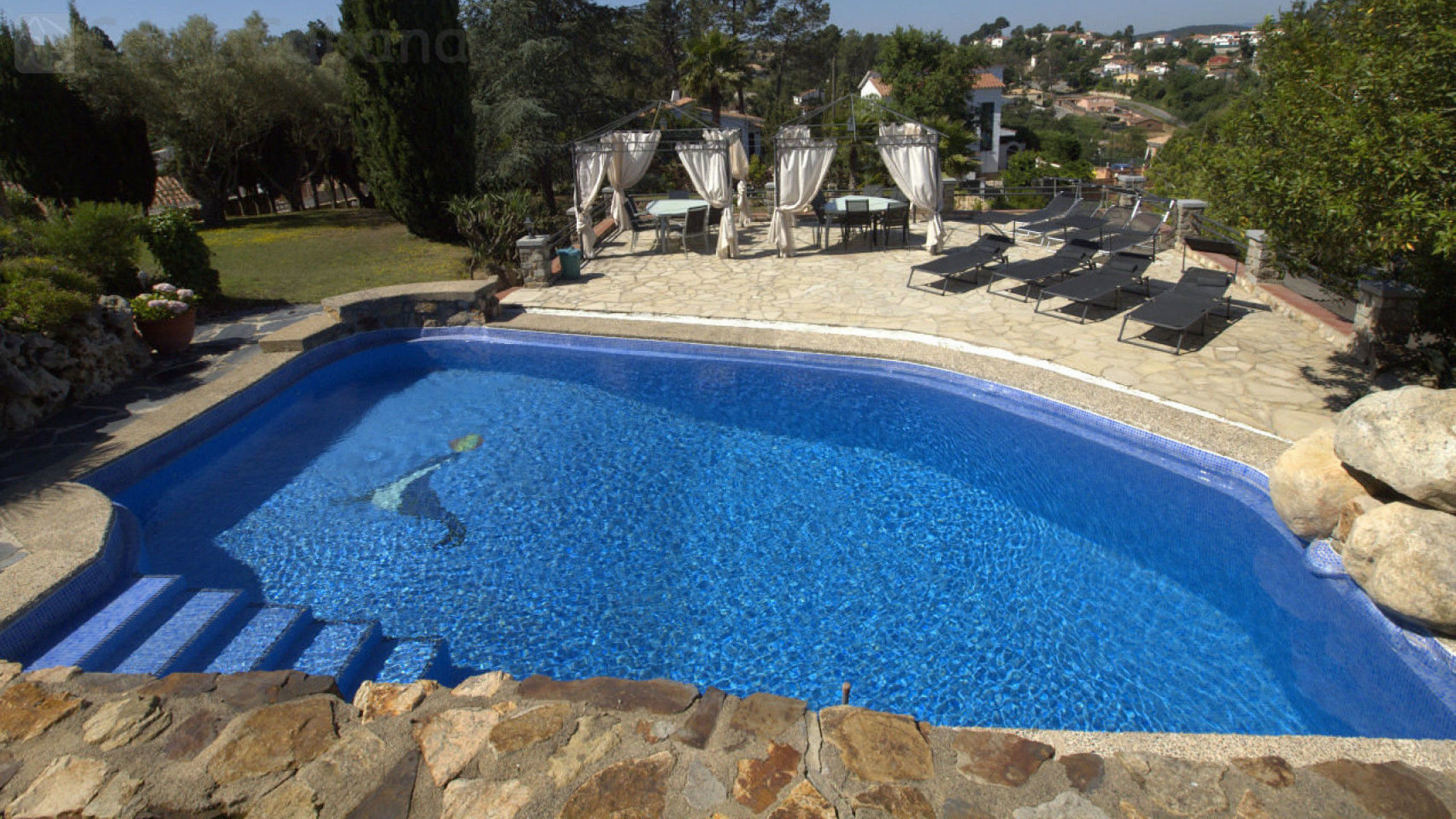 Villas de vacaciones Costa Brava España - Villa Lancelot - Piscina