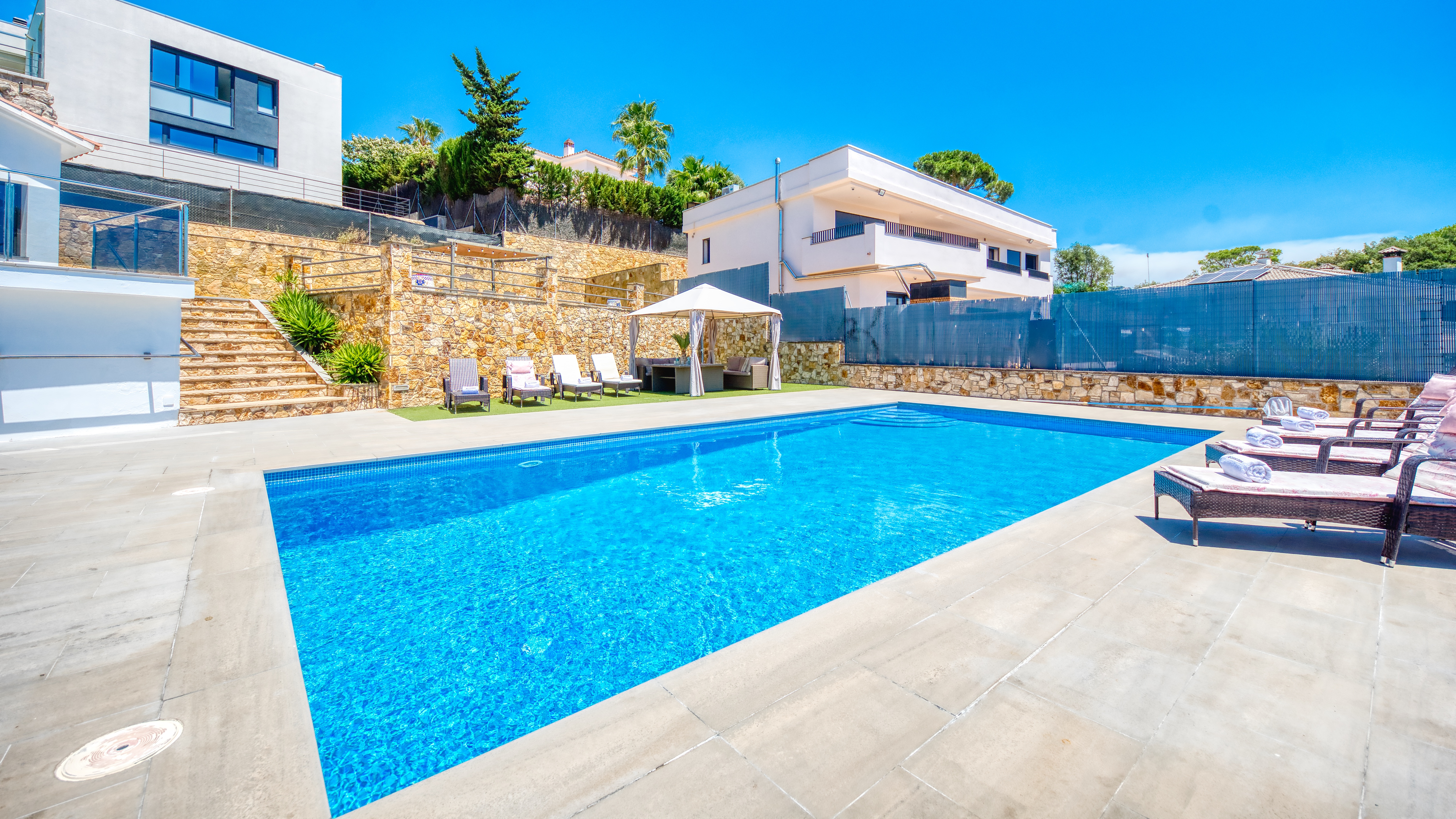 Villa de vacaciones Costa Brava España - Villa SummerDream - Piscina