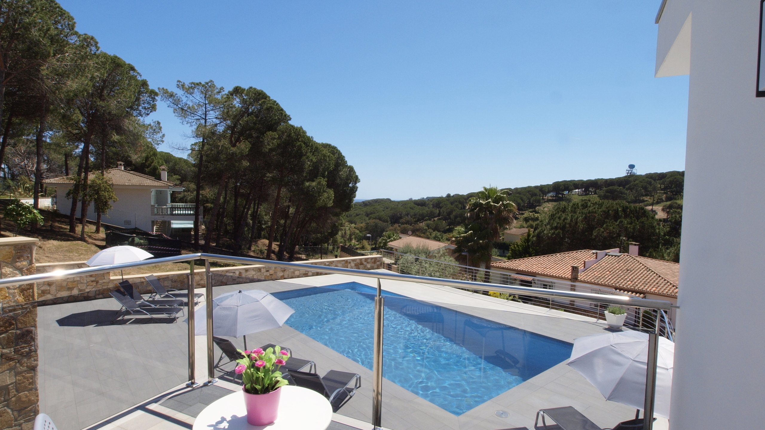 Villas de vacaciones Costa Brava España - Villa SummerDream - Una de las vistas