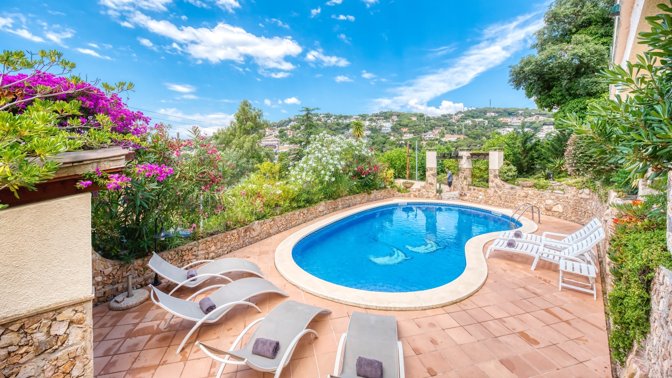 Villas de vacaciones Costa Brava España - Villa Cleo - Piscina