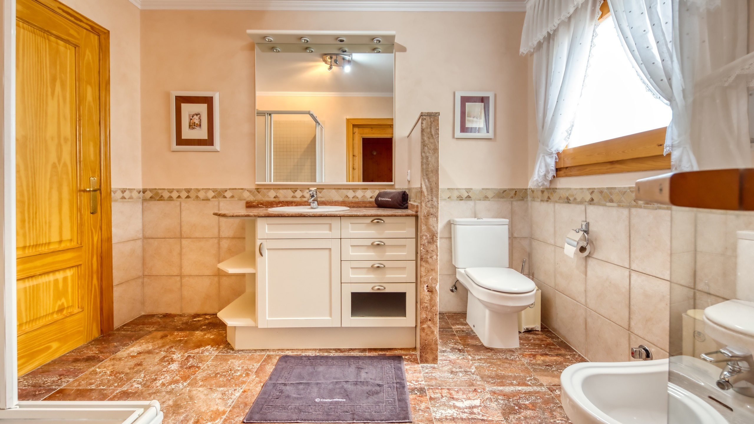 Villas de vacaciones Costa Brava España - Villa Cleo - Baño