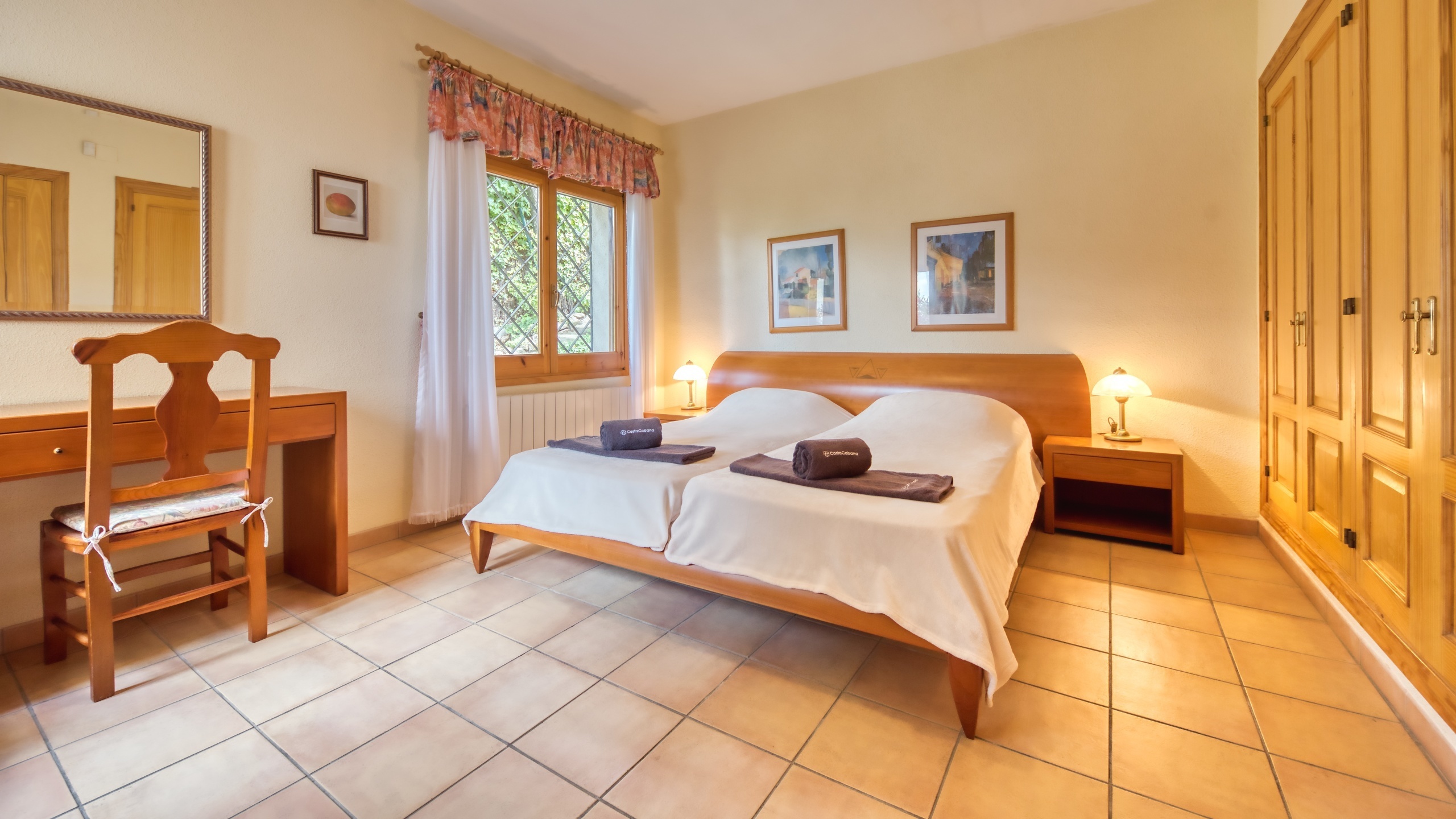 Villas de vacaciones Costa Brava España - Villa Cleo - Dormitorio