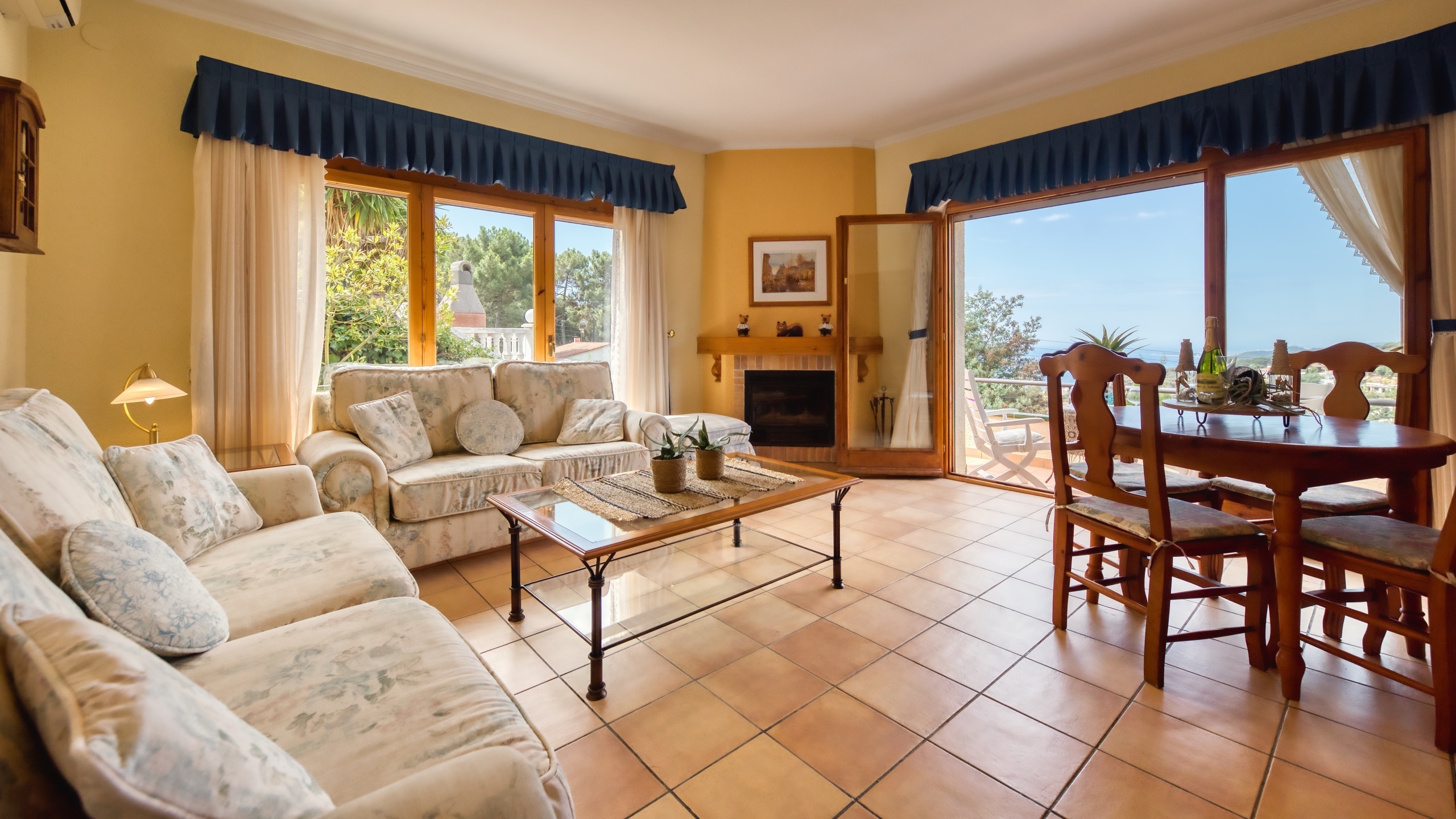 Villas de vacaciones Costa Brava España - Villa Cleo - Salón