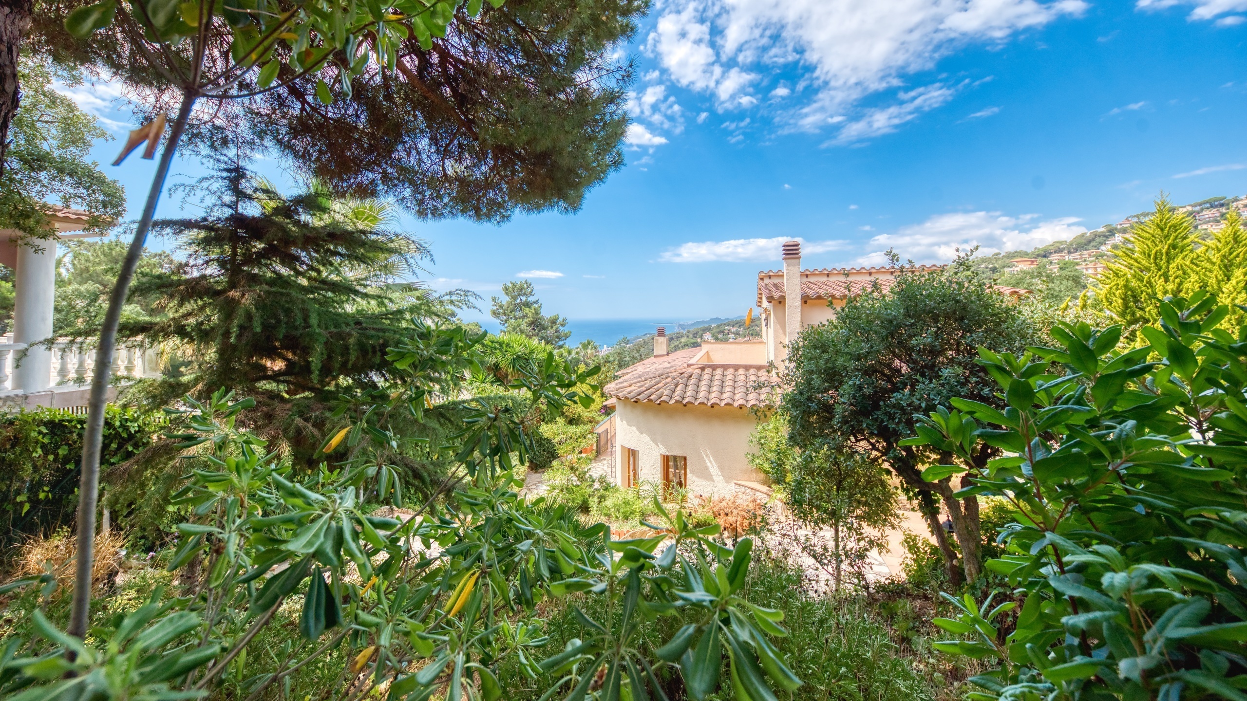 Villas de vacaciones Costa Brava España - Villa Cleo - Una de las vistas