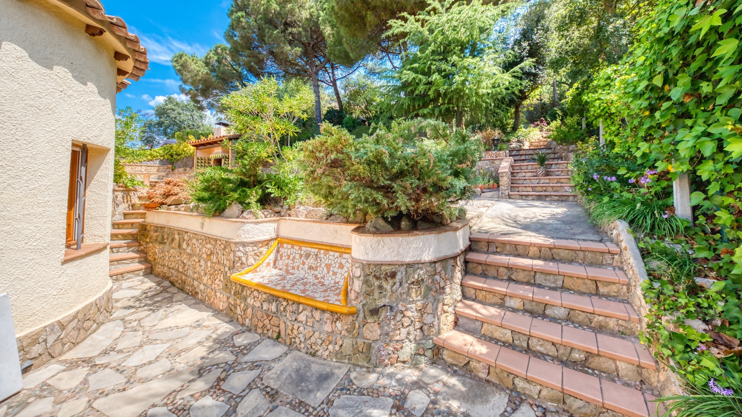 Villas de vacaciones Costa Brava España - Villa Cleo - Jardín