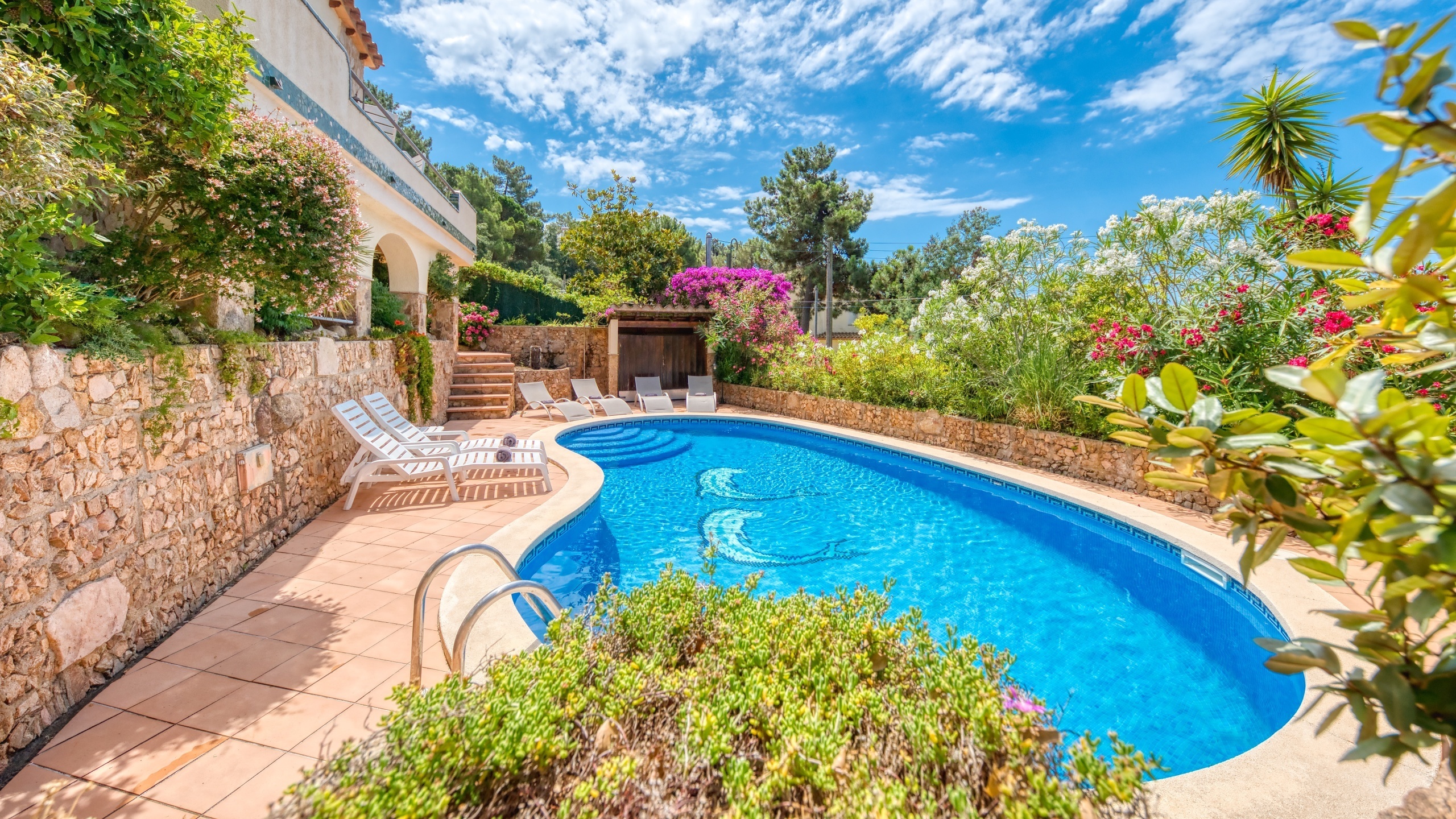 Villas de vacaciones Costa Brava España - Villa Cleo - Piscina
