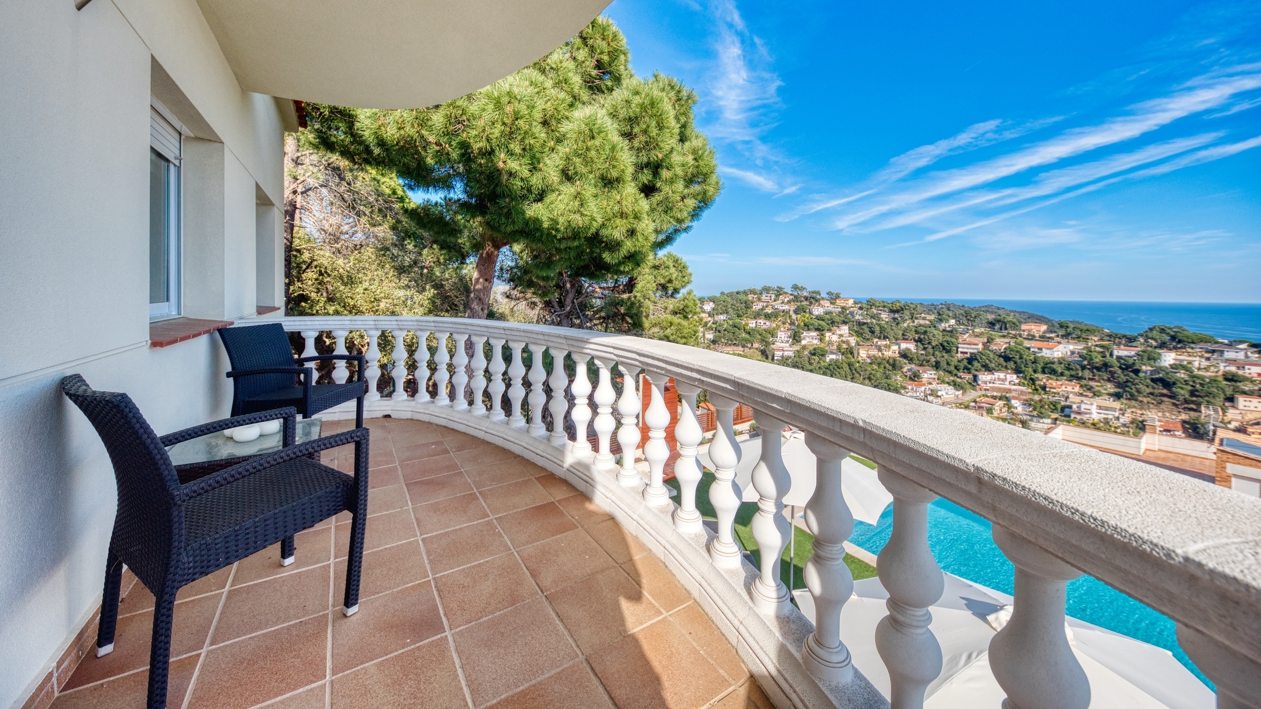 Villas de vacaciones Costa Brava España - Villa Chanel - Terraza