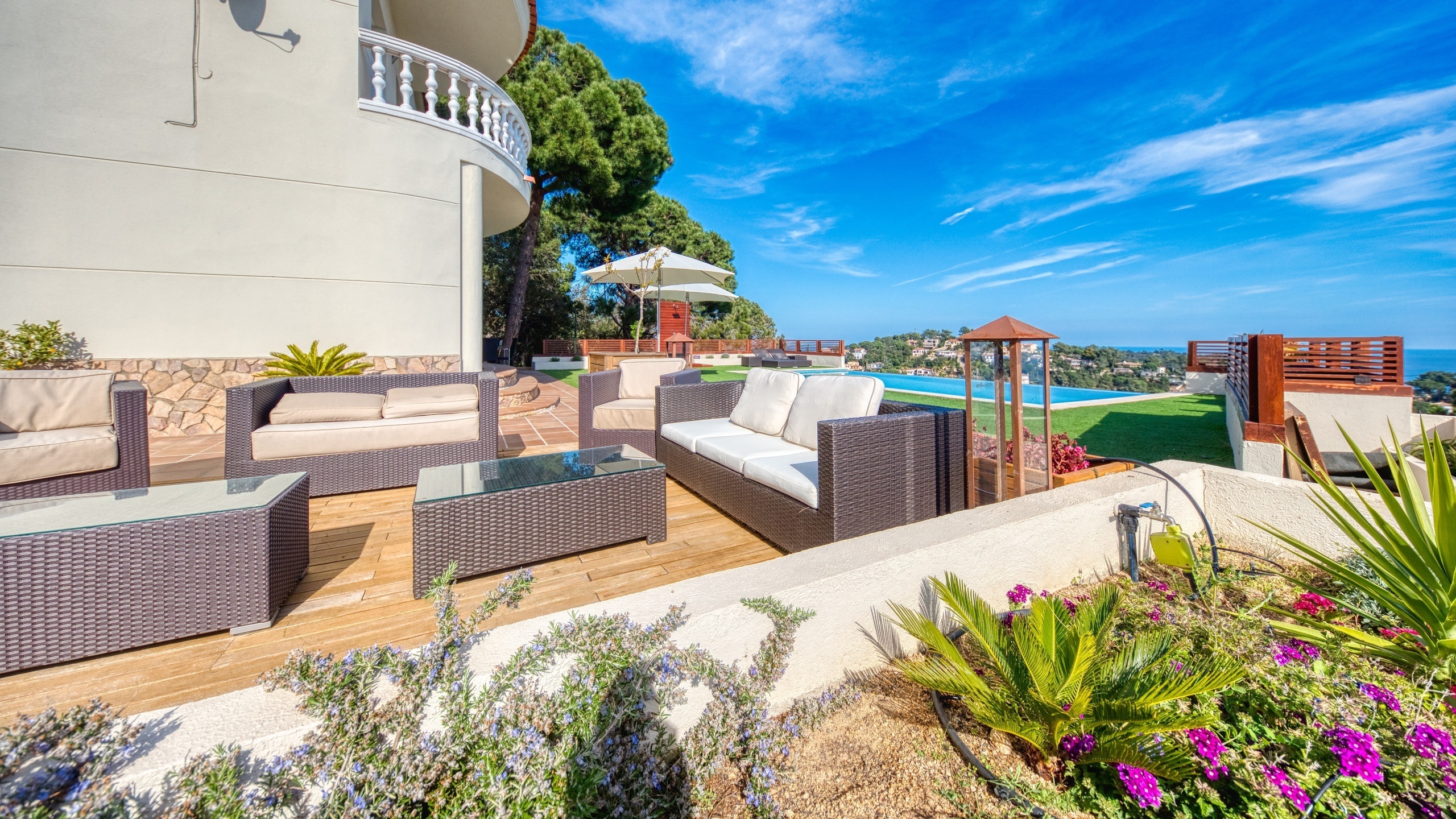 Villas de vacaciones Costa Brava España - Villa Chanel - Salón