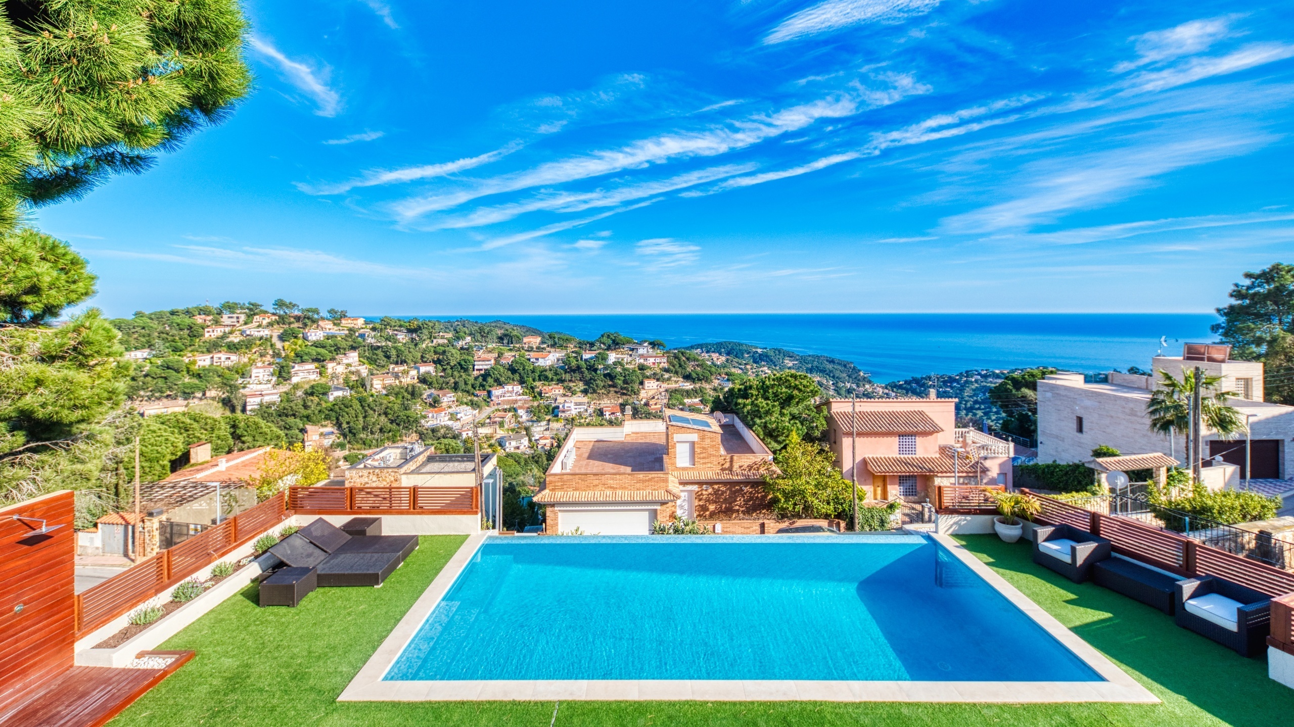 Villas de vacaciones Costa Brava España - Villa Chanel - Piscina