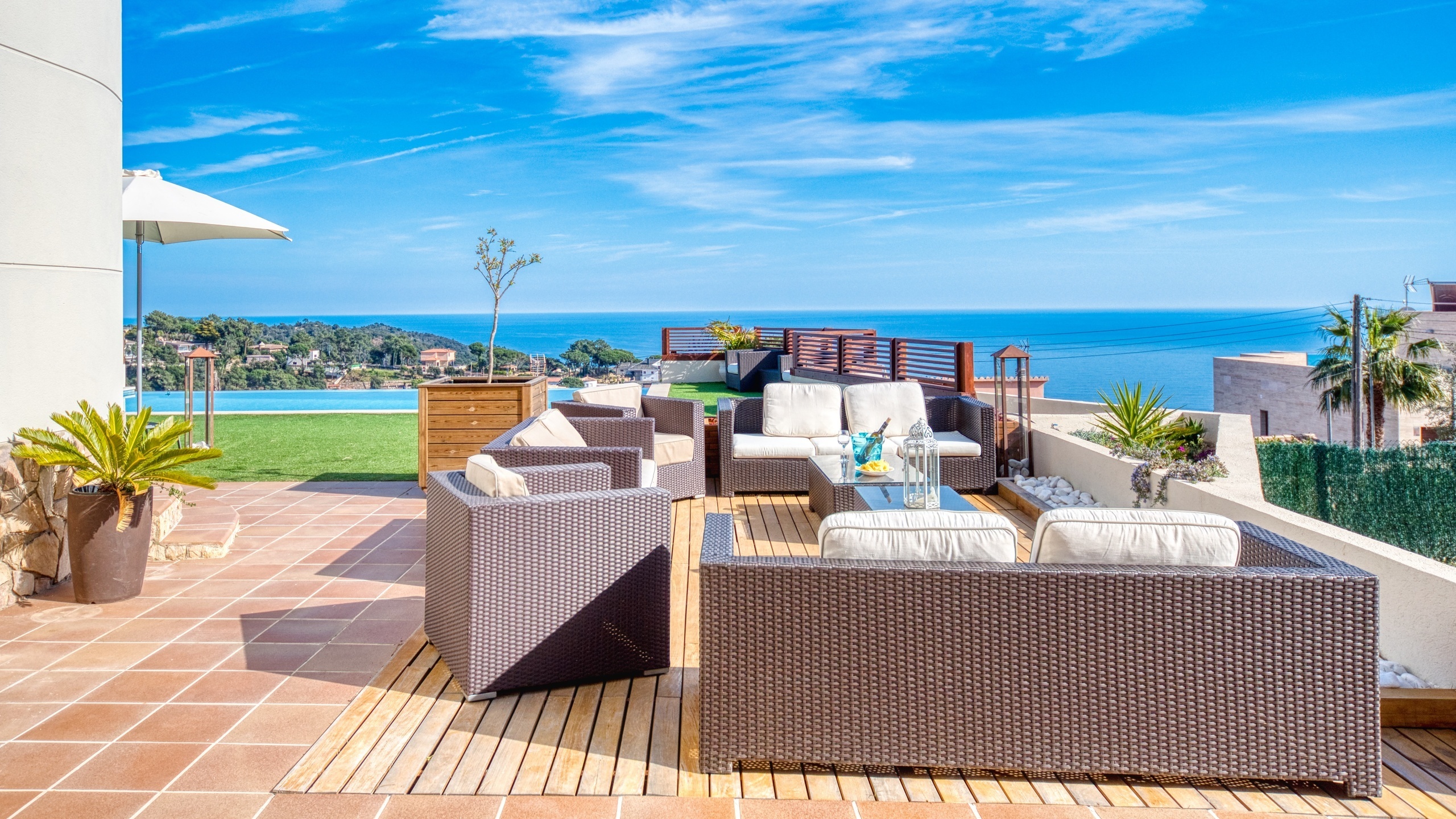 Villas de vacaciones Costa Brava España - Villa Chanel - Salón