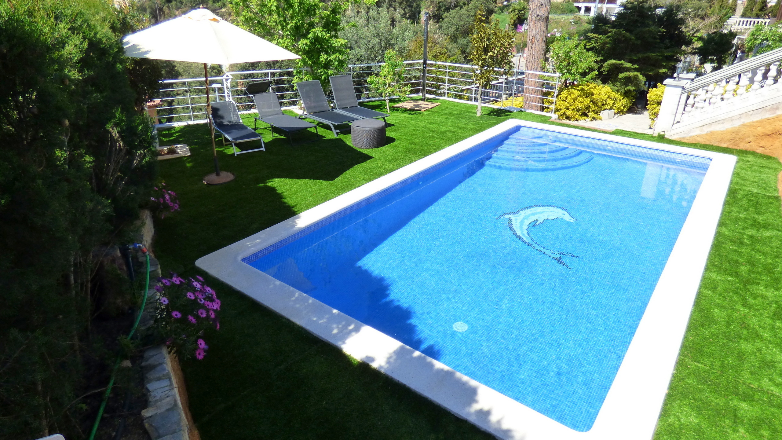 Villas de vacaciones Costa Brava España - Villa Noa - Piscina