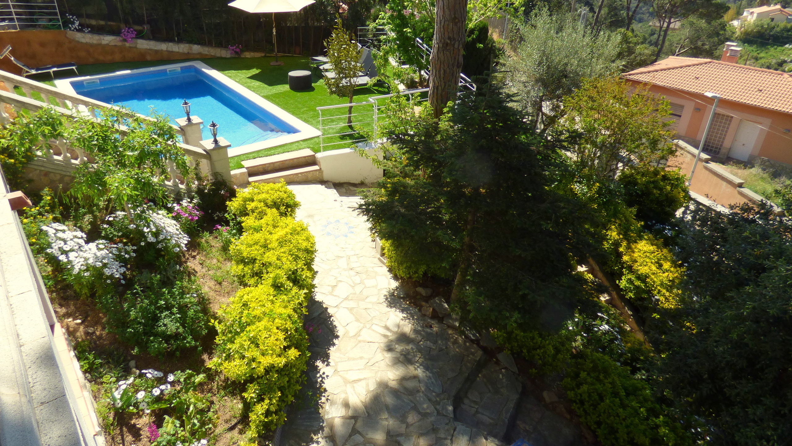Villas de vacaciones Costa Brava España - Villa Noa - Jardín