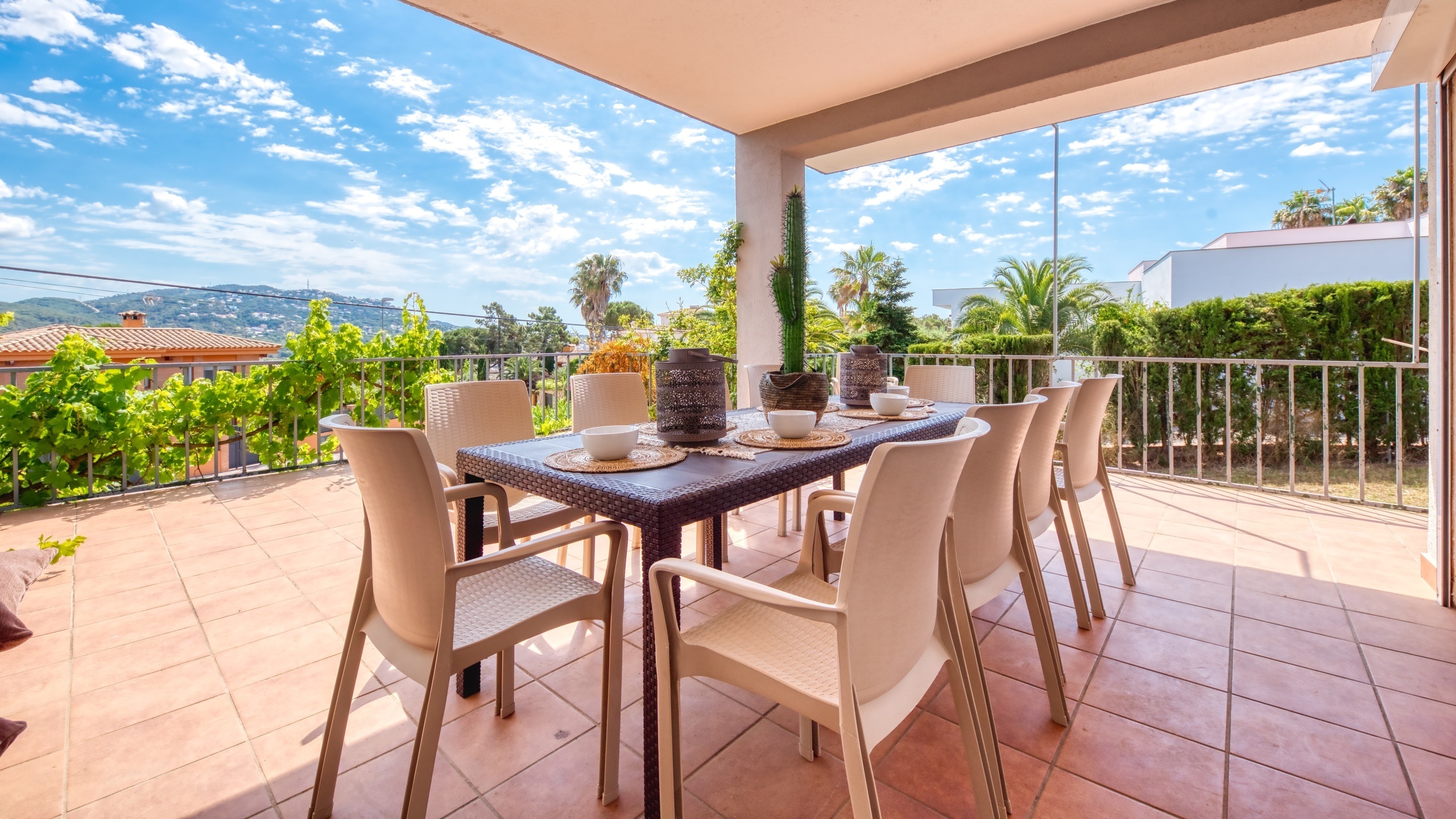 Villas de vacaciones Costa Brava España - Villa Yara - Terraza