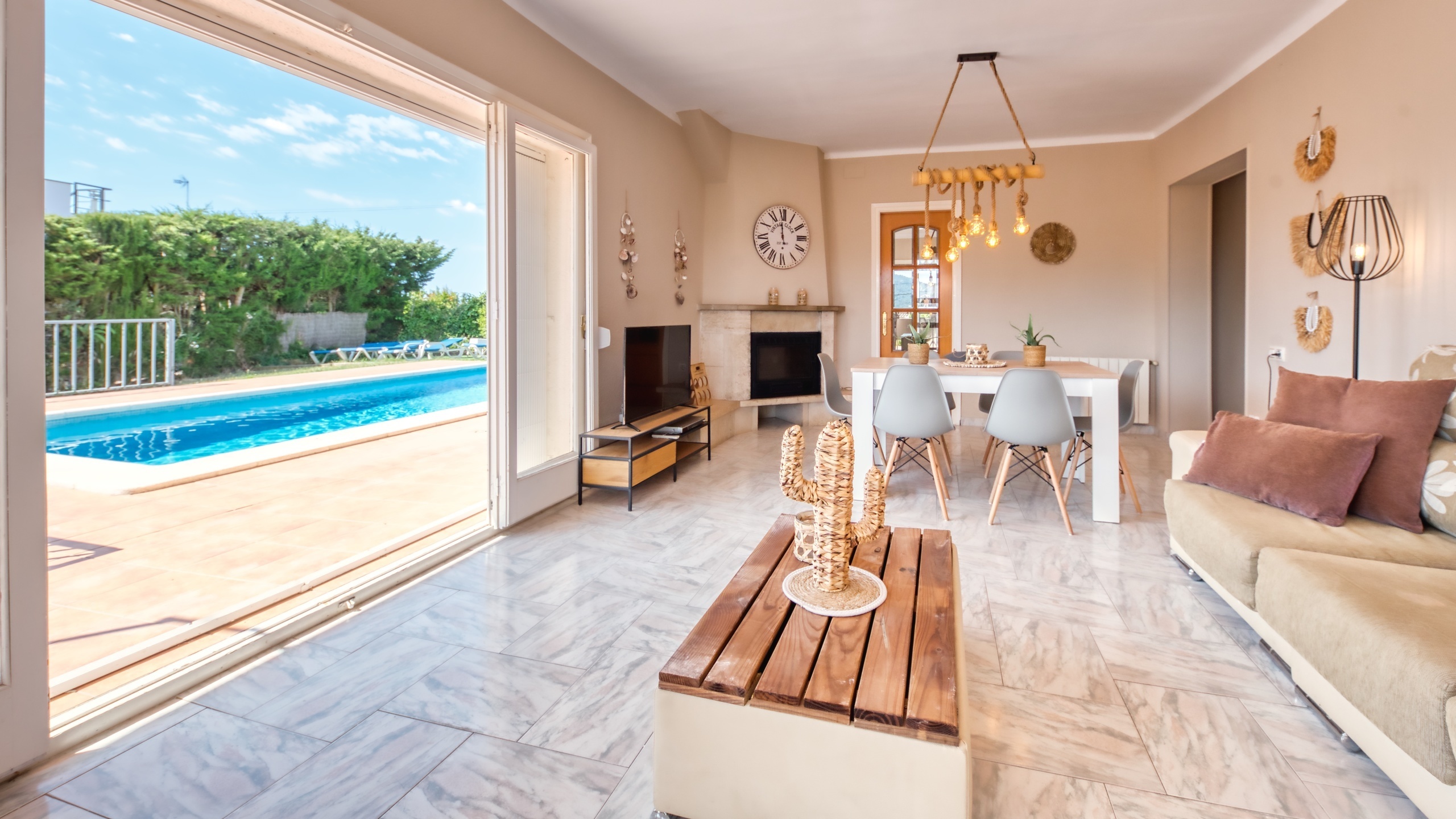 Villas de vacaciones Costa Brava España - Villa Yara - Sala de estar