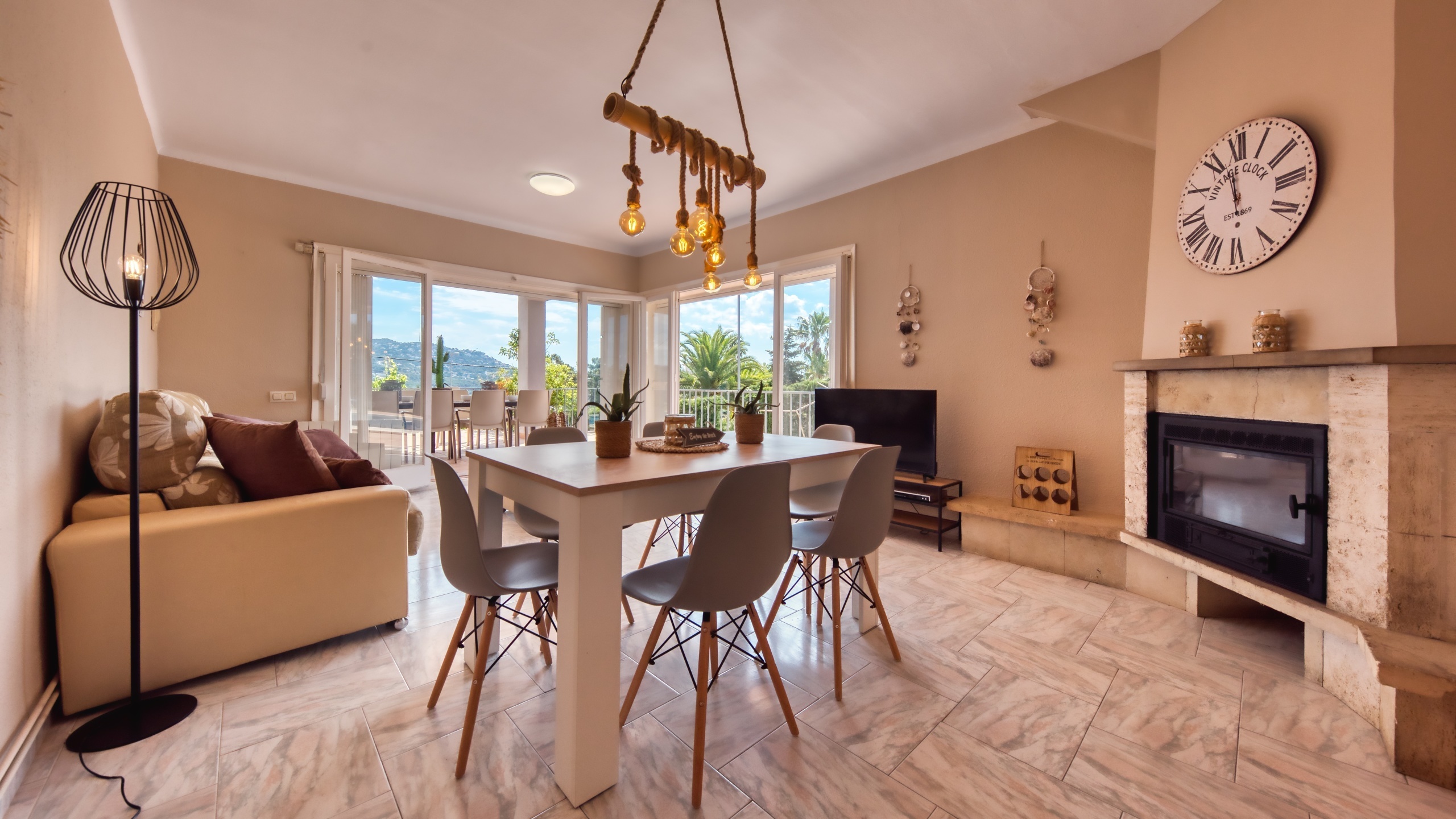 Villas de vacaciones Costa Brava España - Villa Yara - Comedor