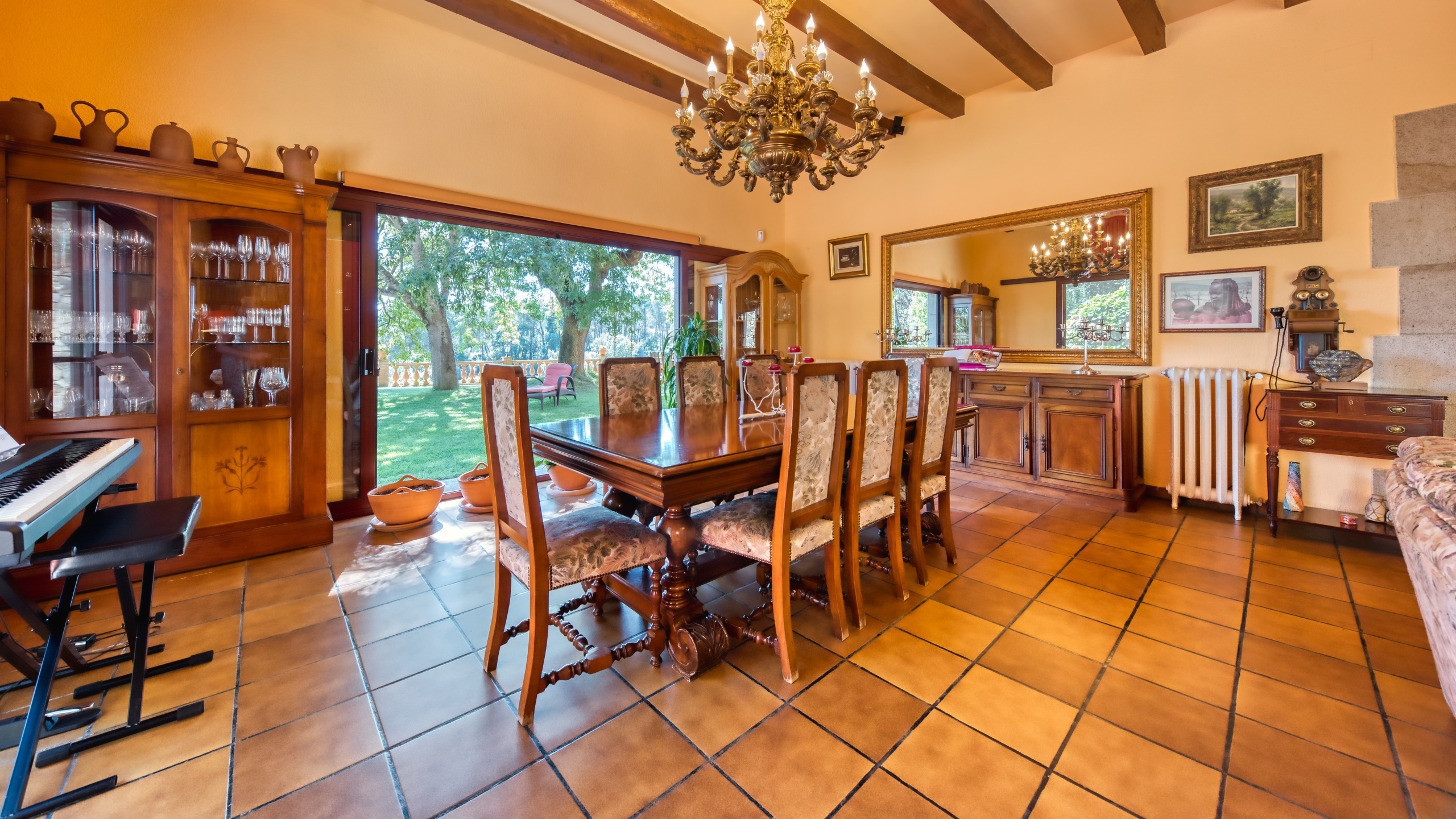 Villas de vacaciones Costa Brava España - Villa Paradise - Comedor