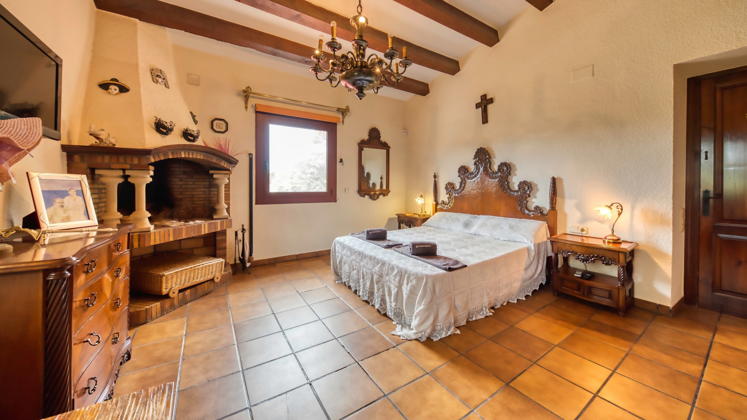 Villas de vacaciones Costa Brava España - Villa Paradise - Dormitorio