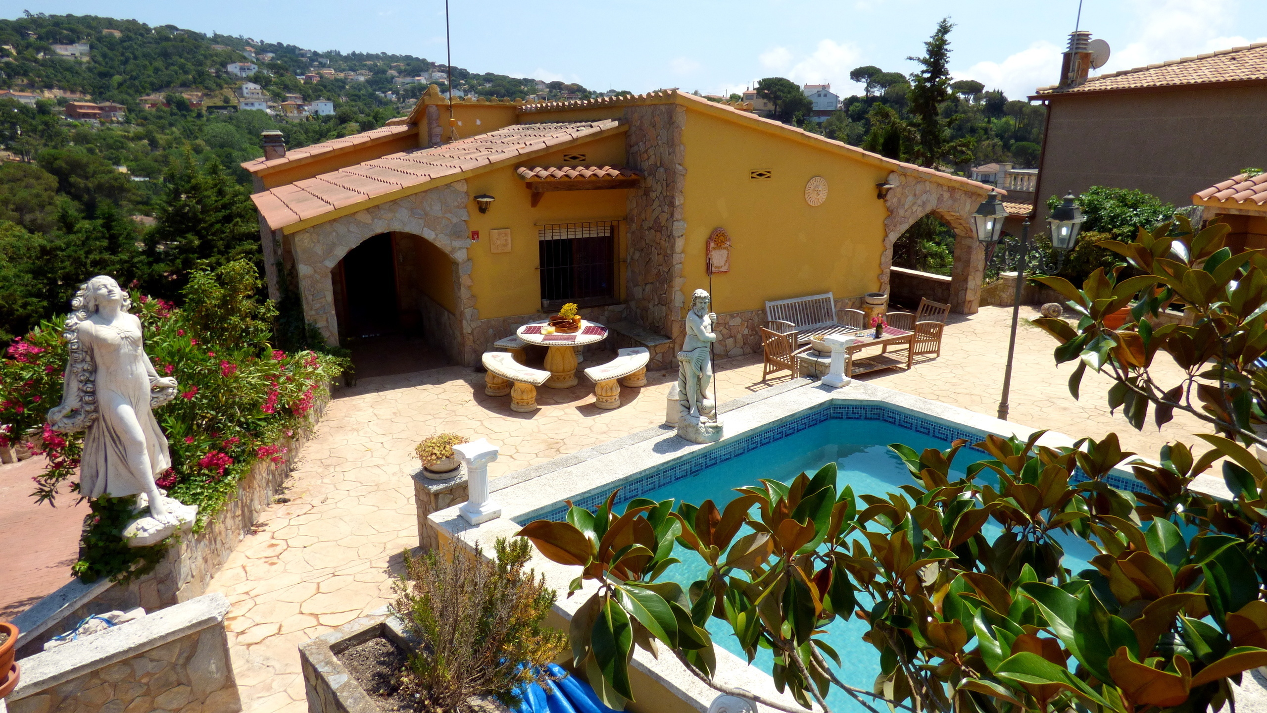 Villas de vacaciones Costa Brava España - Villa Mara - Piscina