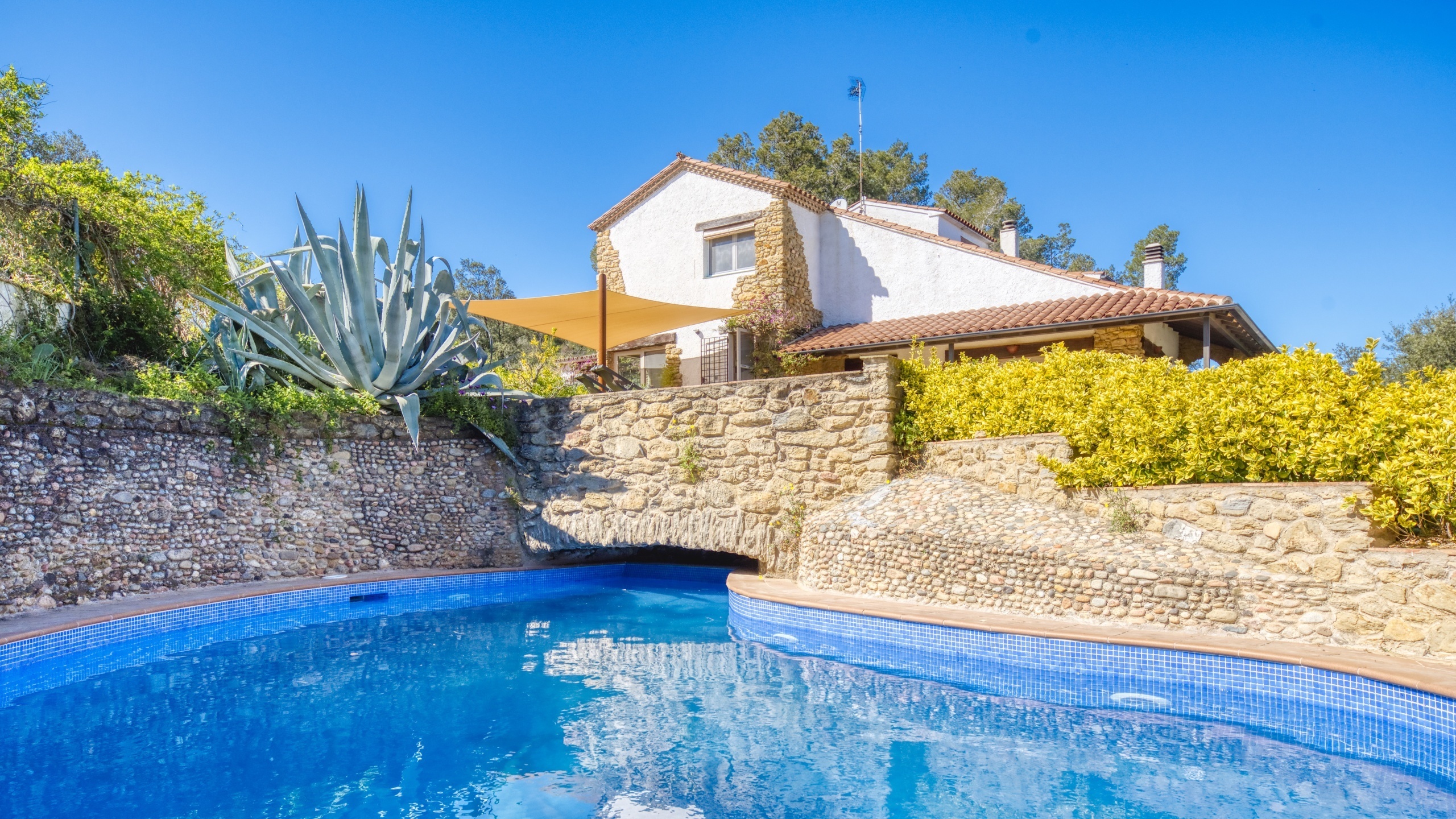 Villas de vacaciones Costa Brava Countryside España - Villa Racoon - Piscina