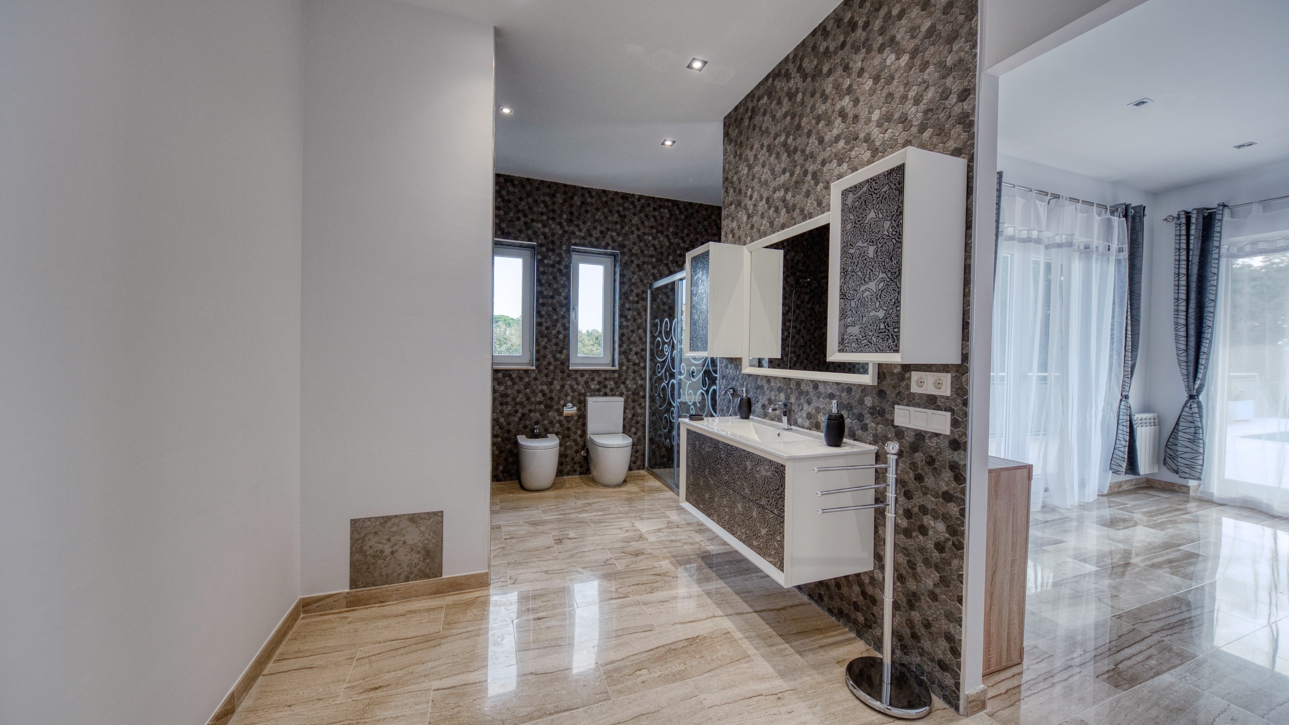 Villas de vacaciones Costa Brava España - Villa Madison - Baño en suite 