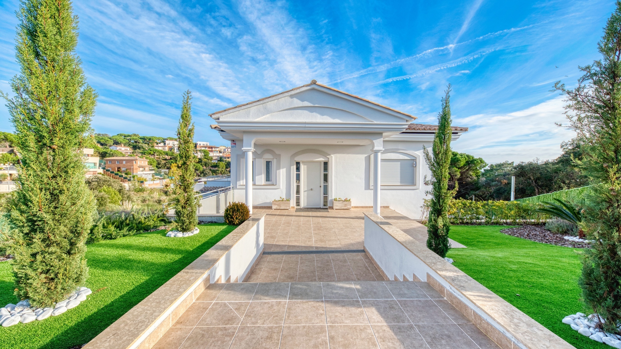 Villas de vacaciones Costa Brava España - Villa Madison - Entrada