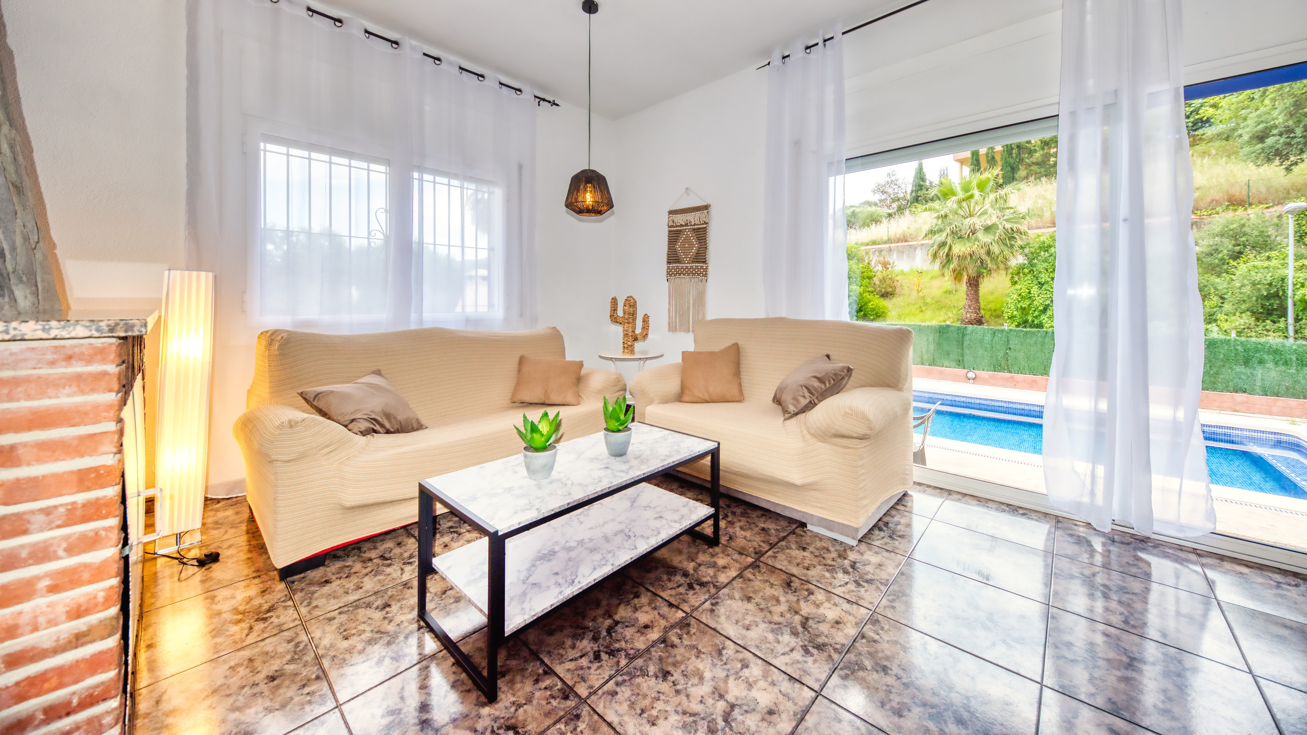 Villas de vacaciones Costa Brava España - Villa Zarita - Sala de estar