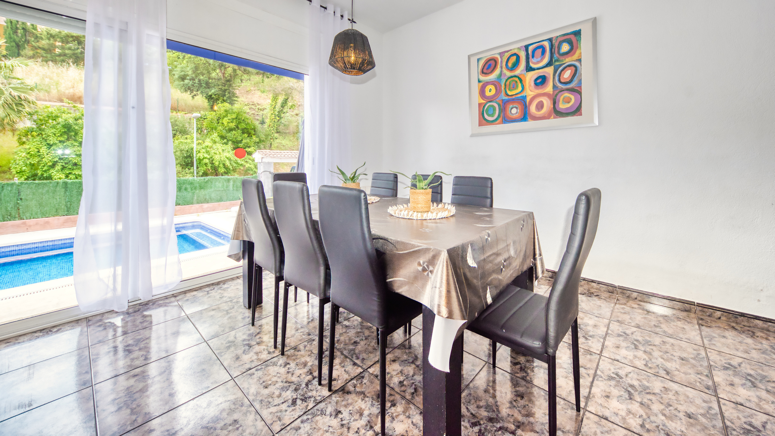 Villas de vacaciones Costa Brava España - Villa Zarita - Comedor