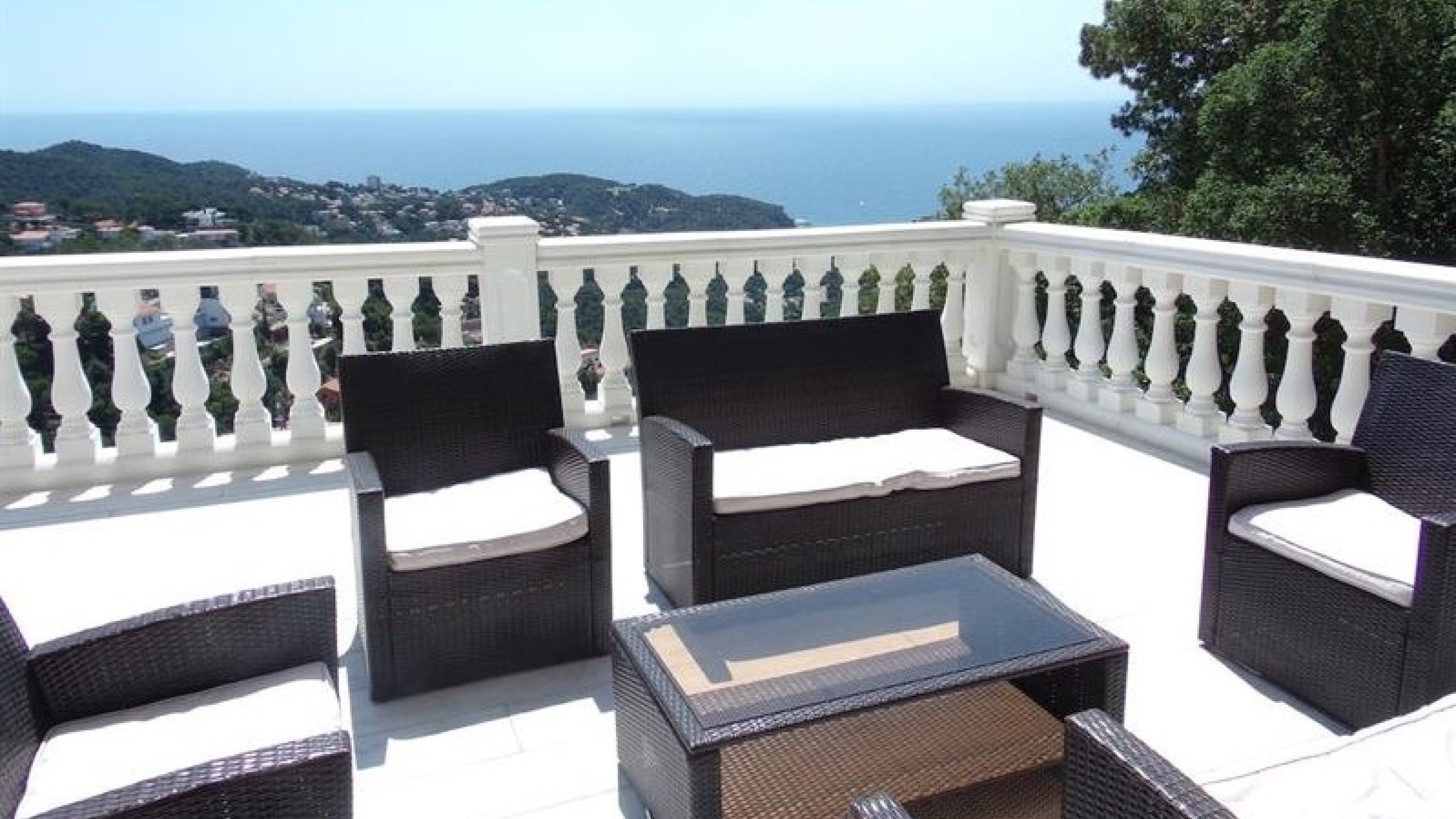 Villas de vacaciones Costa Brava España - Villa Promessa - Terraza