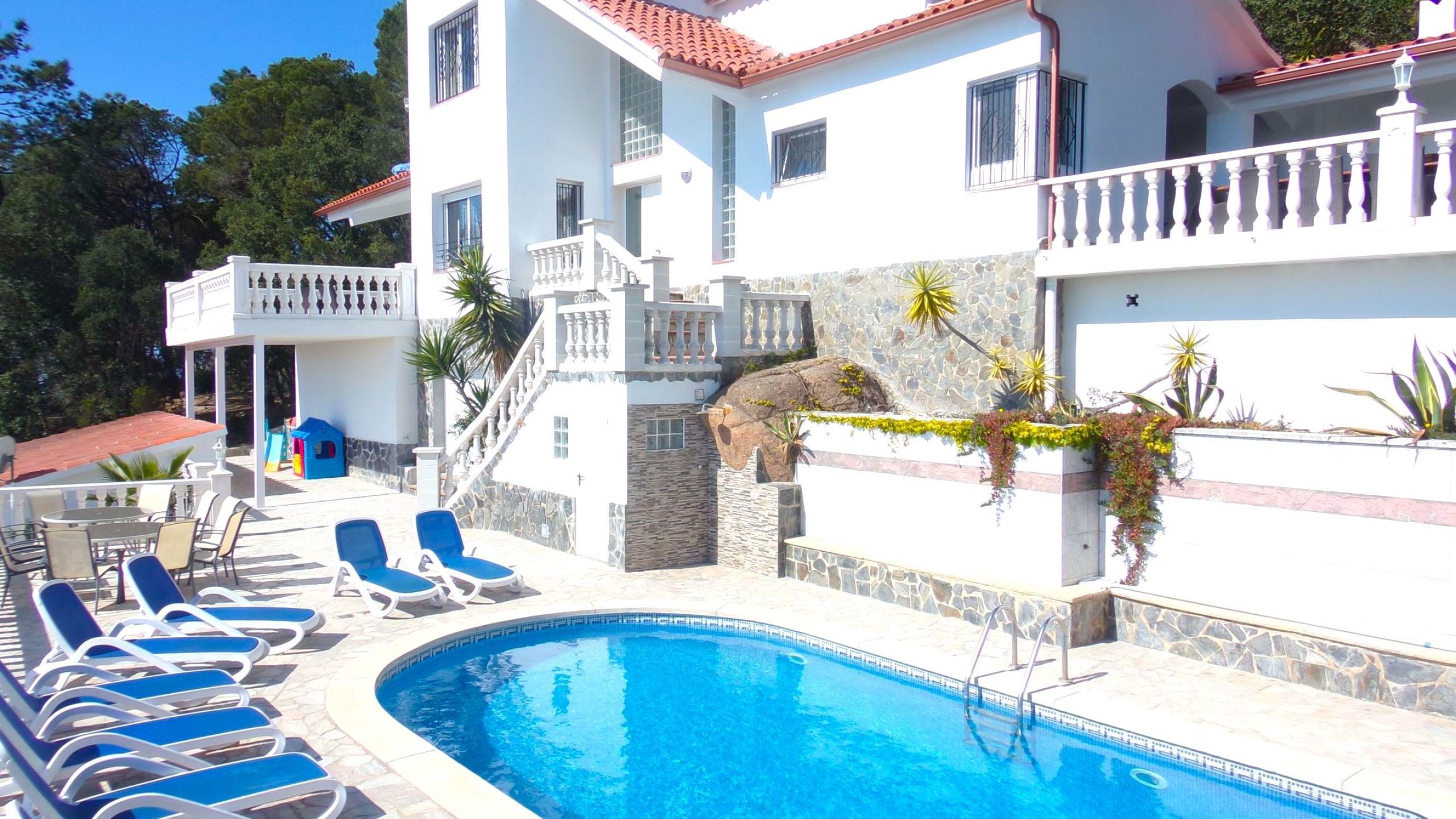 Villas de vacaciones Costa Brava España - Villa Promessa - Piscina