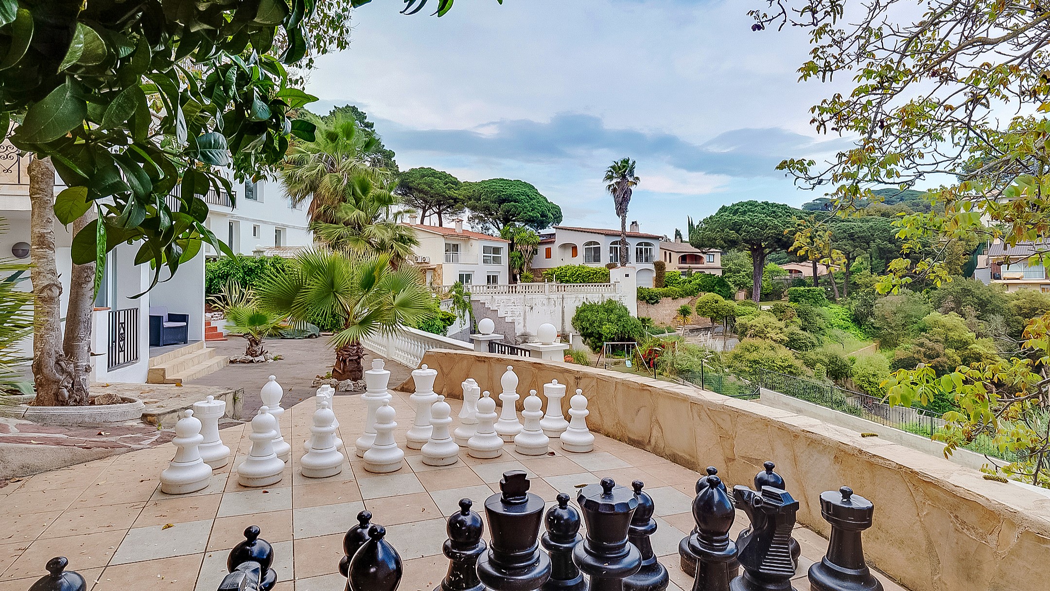 Villas de vacaciones Costa Brava España - Villa Tropicana - Afuera de la casa