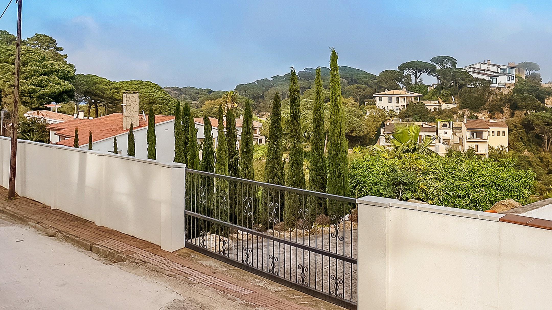 Villas de vacaciones Costa Brava España - Villa Tropicana - Entrada