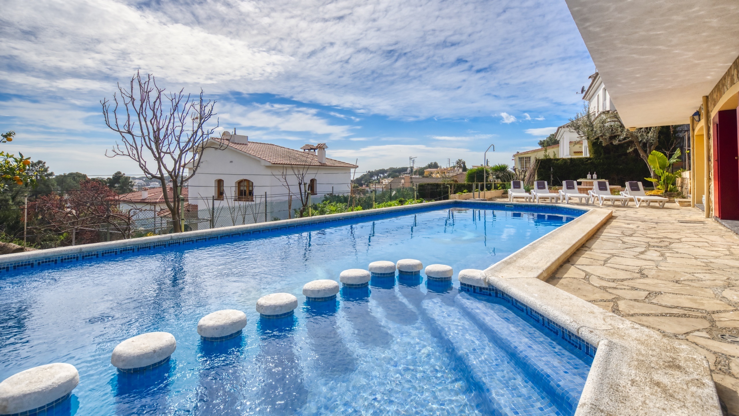 Villas de vacaciones Costa Brava España - Villa Janet - Piscina