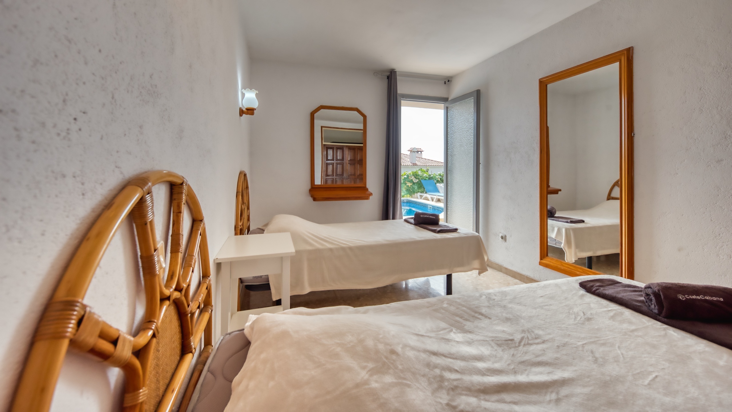 Villas de vacaciones Costa Brava España - Villa Janet - Dormitorio