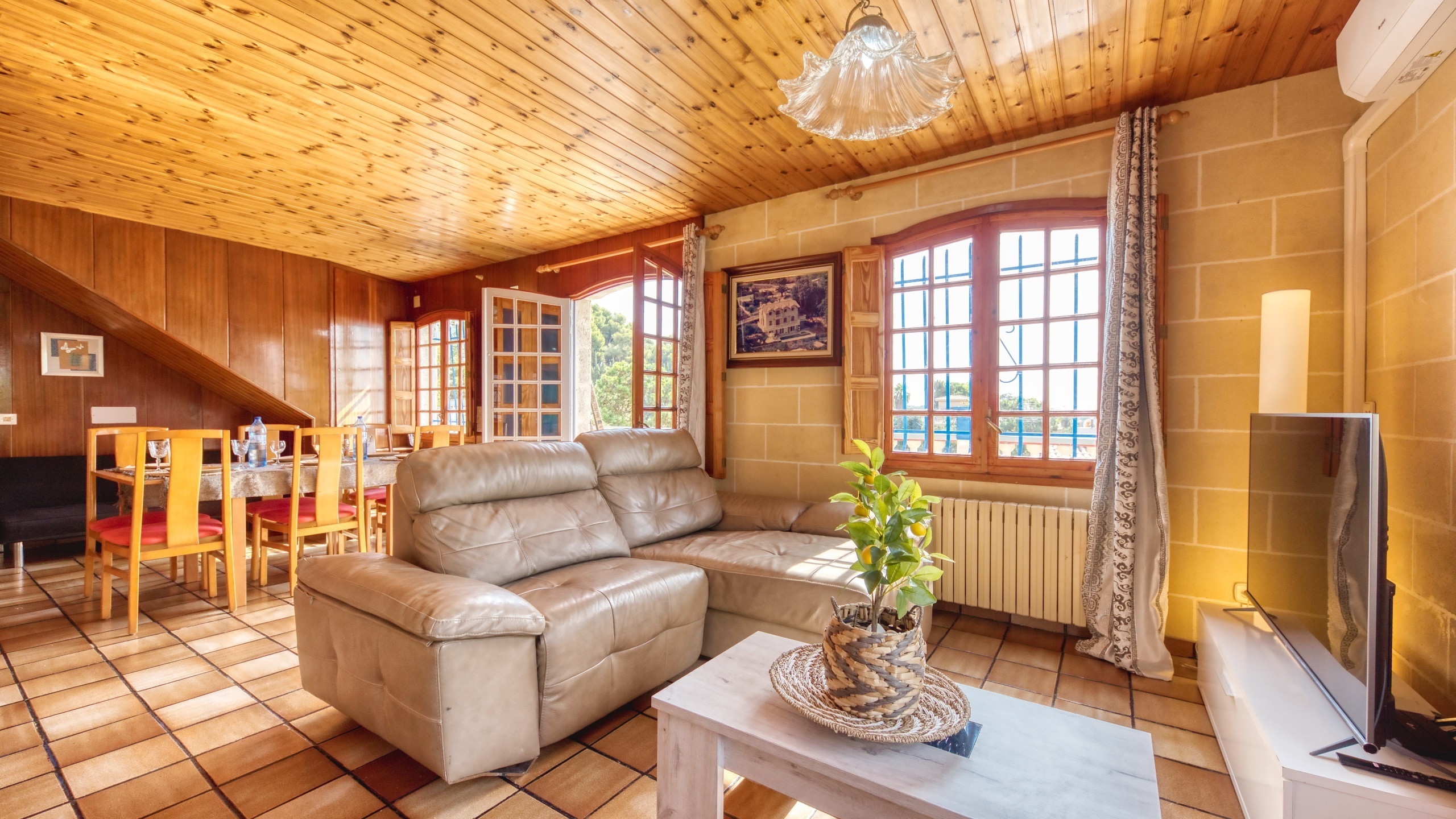 Villas de vacaciones Costa Brava España - Villa Janet - Salón