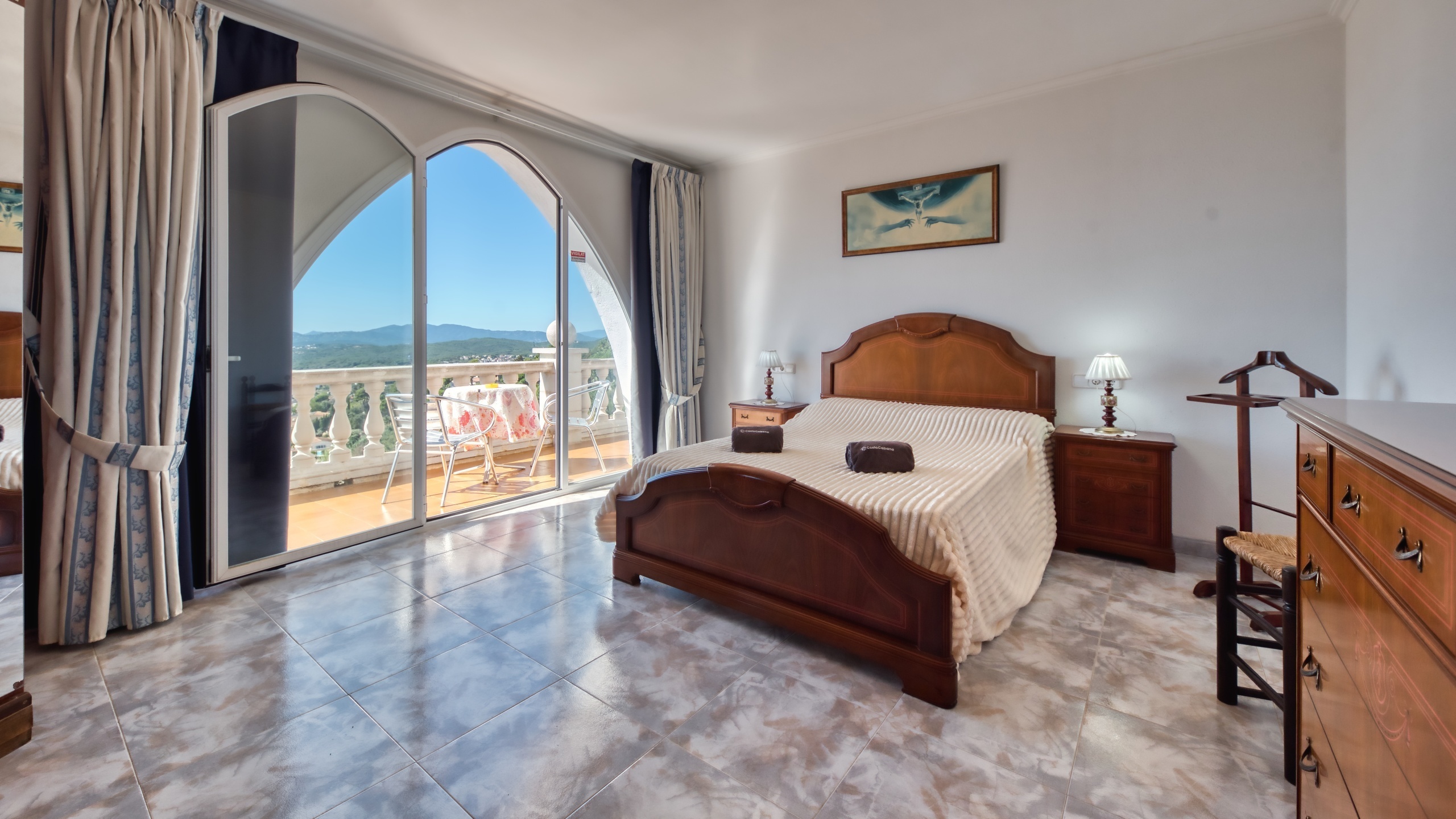 Villas de vacaciones Costa Brava España - Villa Teresa - Dormitorio