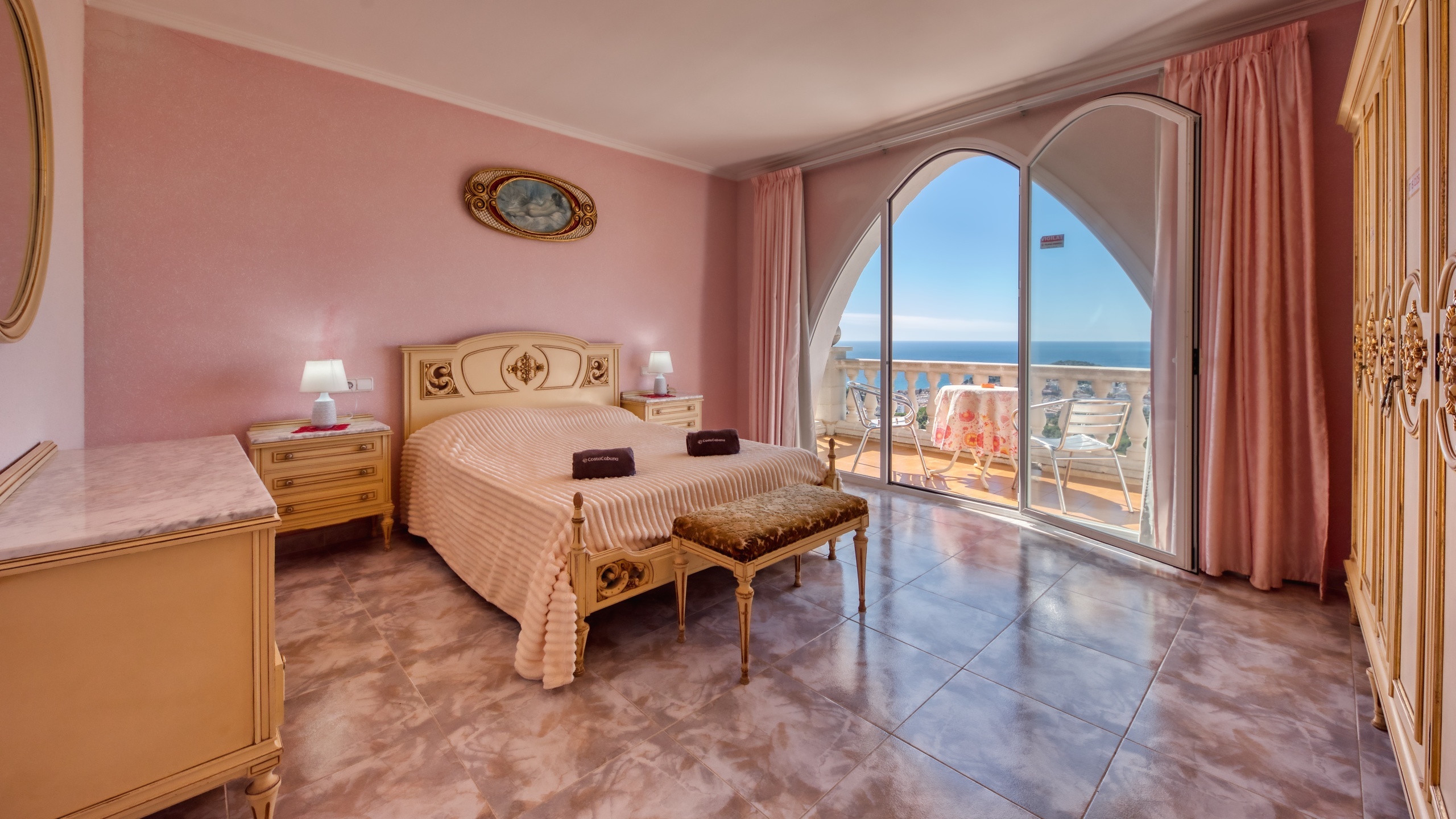 Villas de vacaciones Costa Brava España - Villa Teresa - Dormitorio