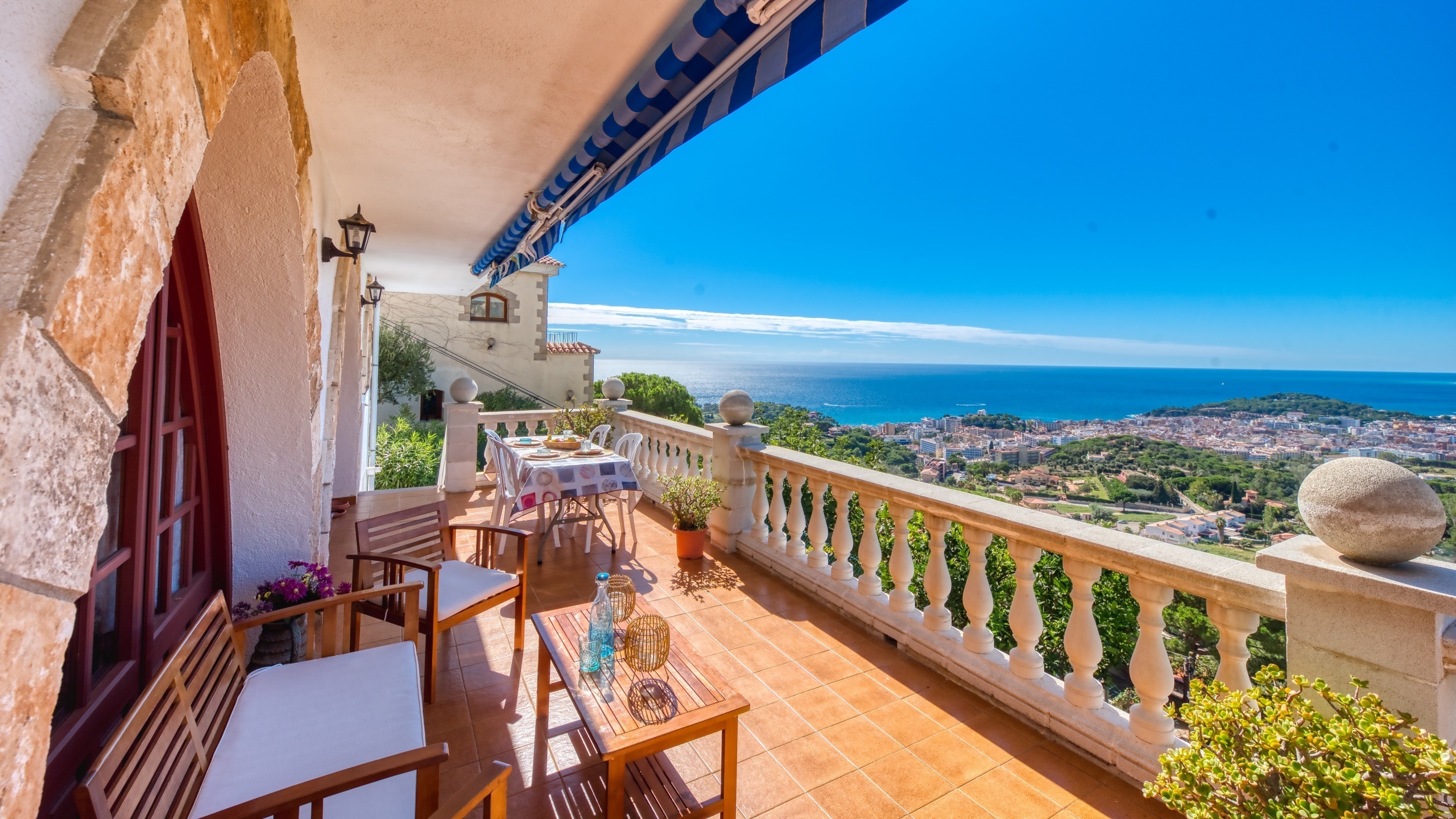 Villas de vacaciones Costa Brava España - Villa Teresa - Terraza