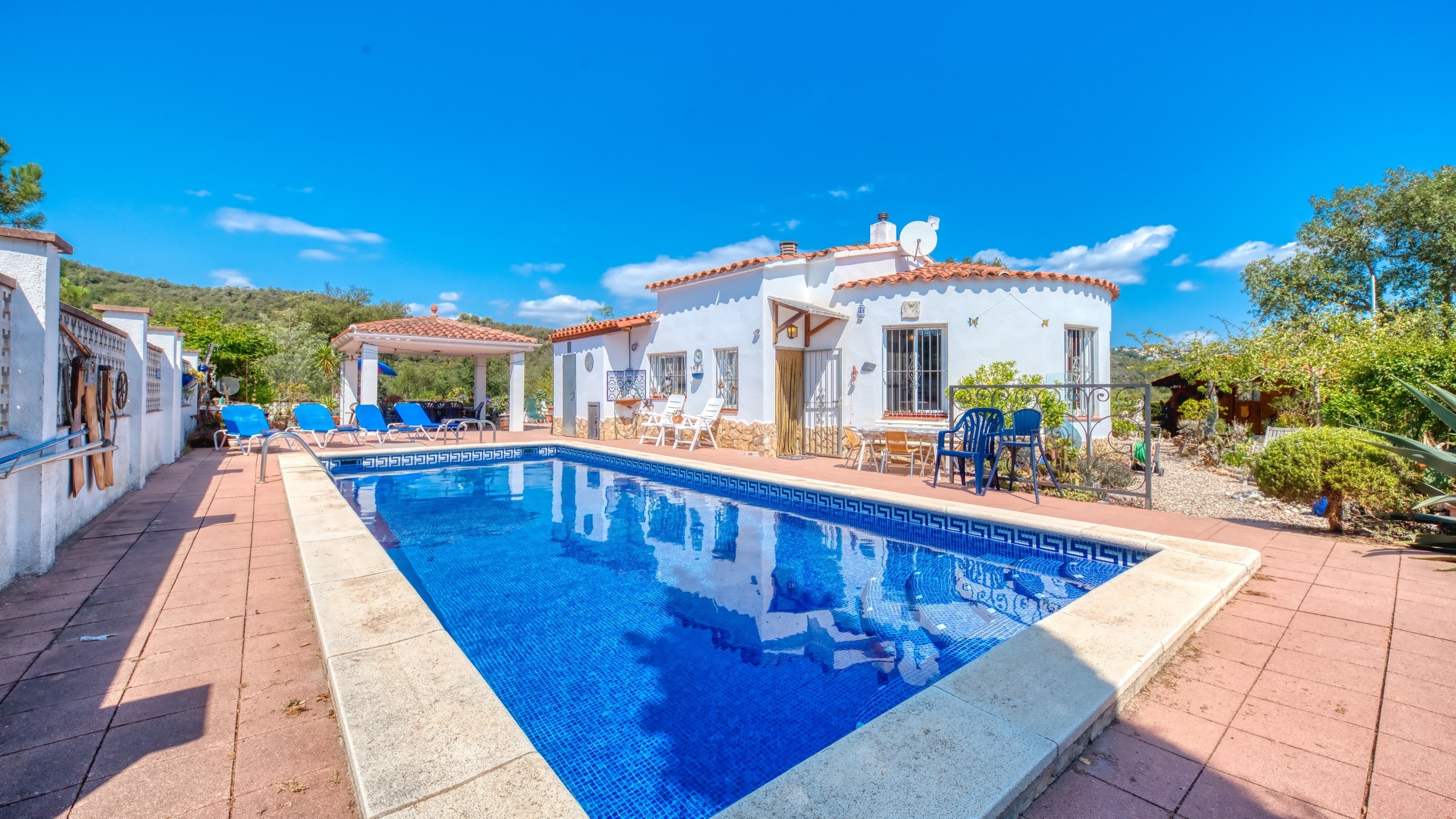 Villas de vacaciones Costa Brava España - Villa La Flor - Piscina
