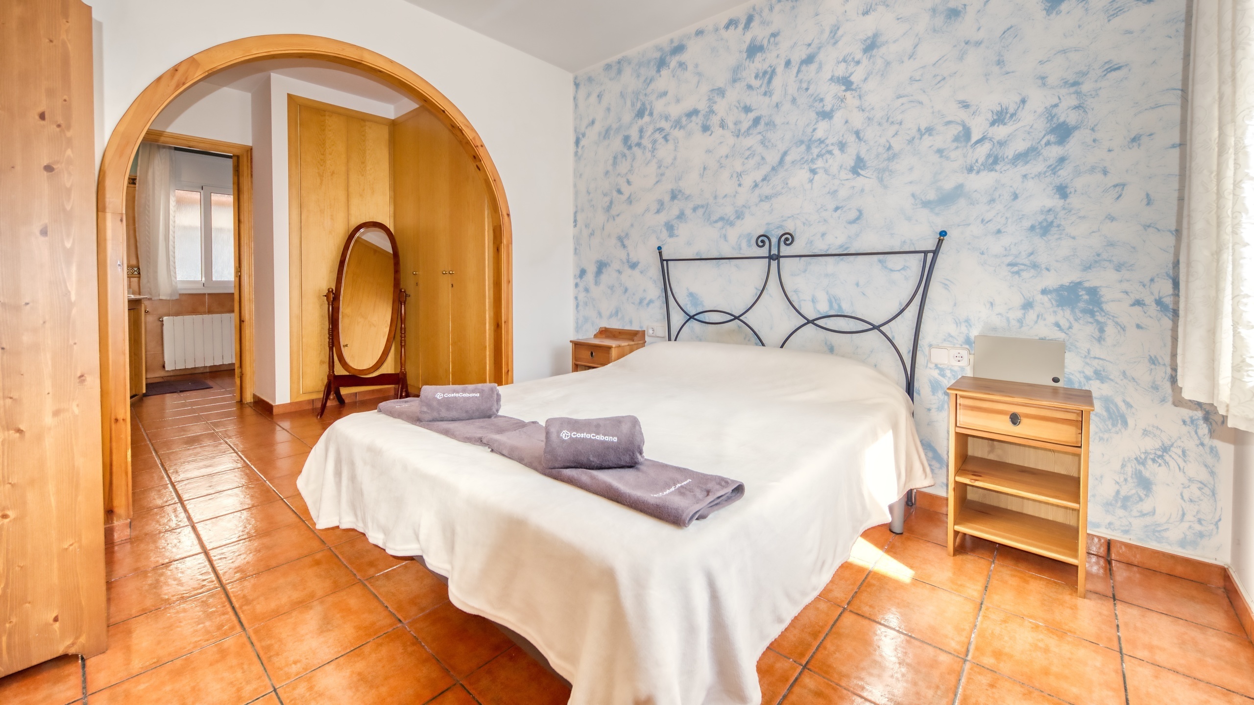 Villas de vacaciones Costa Brava España - Villa Valeria - Dormitorio