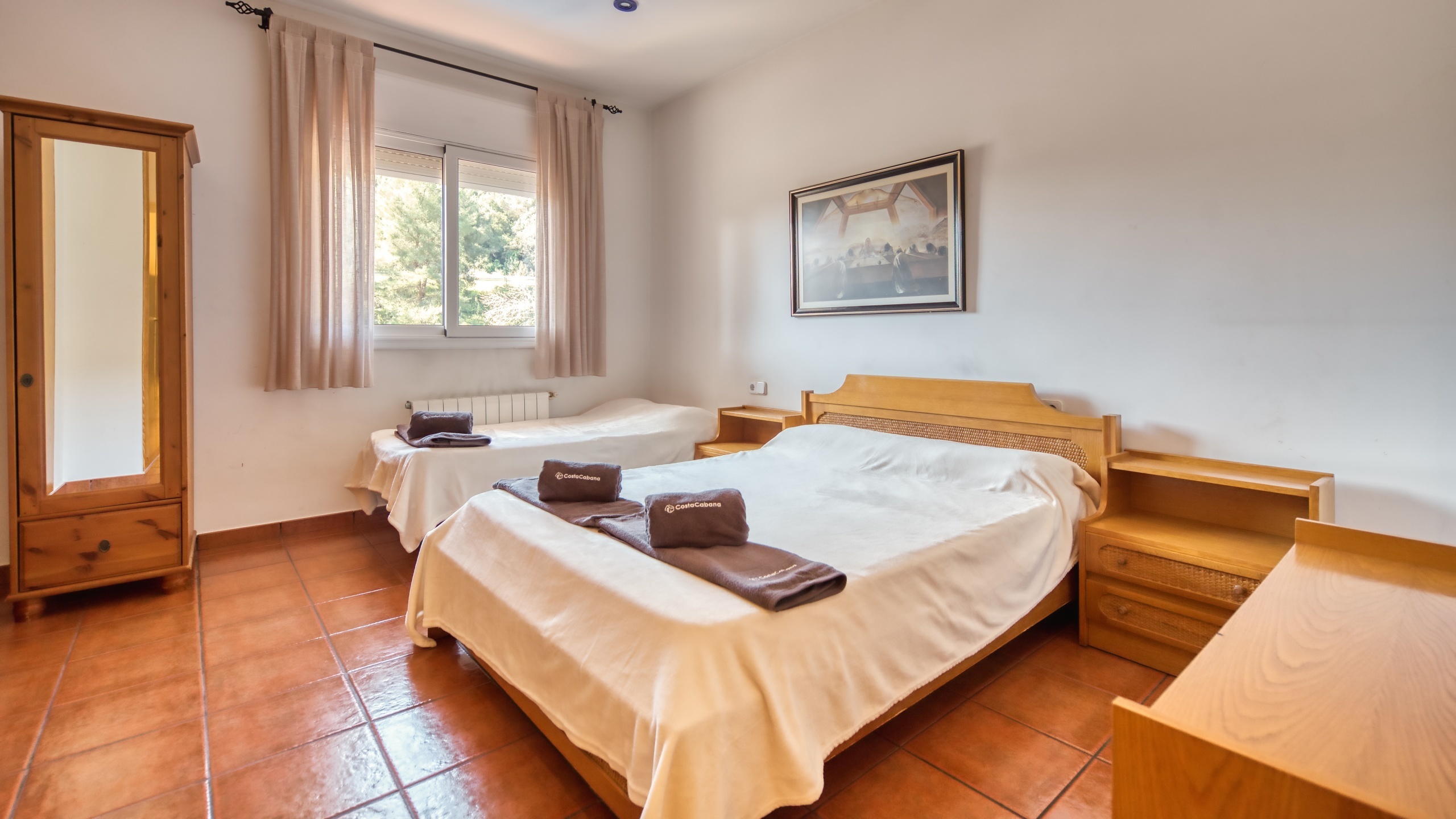 Villas de vacaciones Costa Brava España - Villa Valeria - Dormitorio