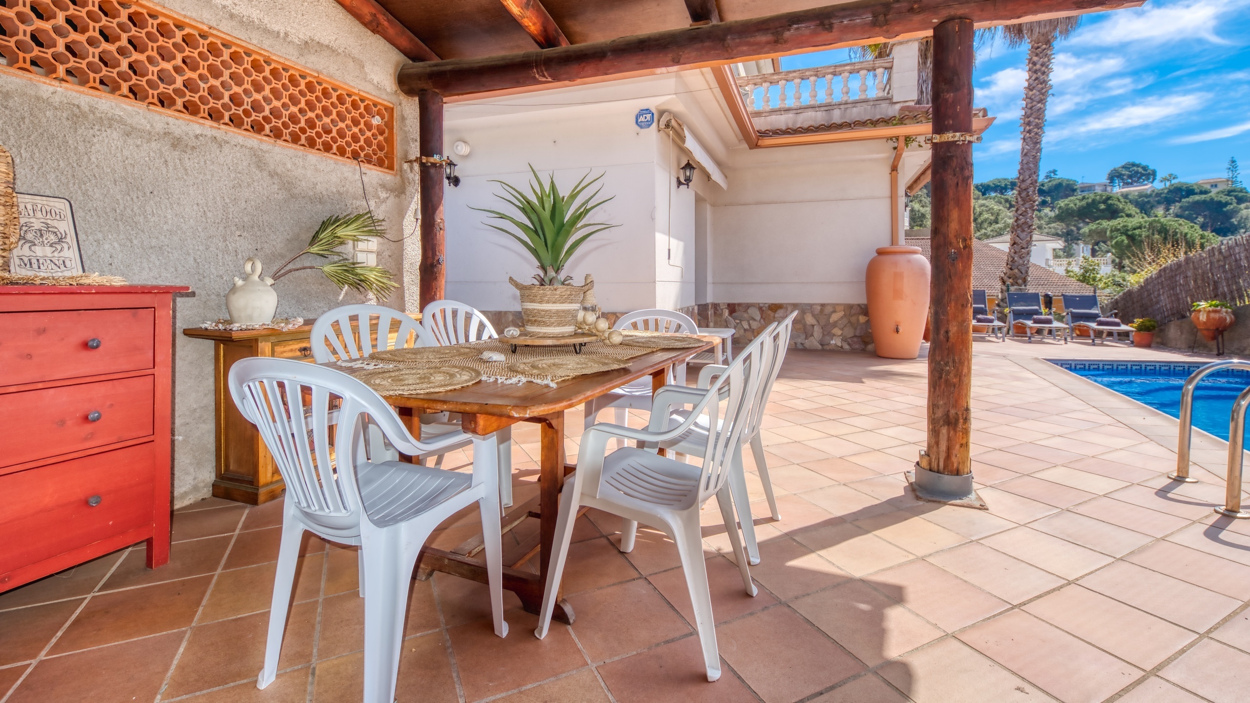 Villas de vacaciones Costa Brava España - Villa Valeria - Comedor