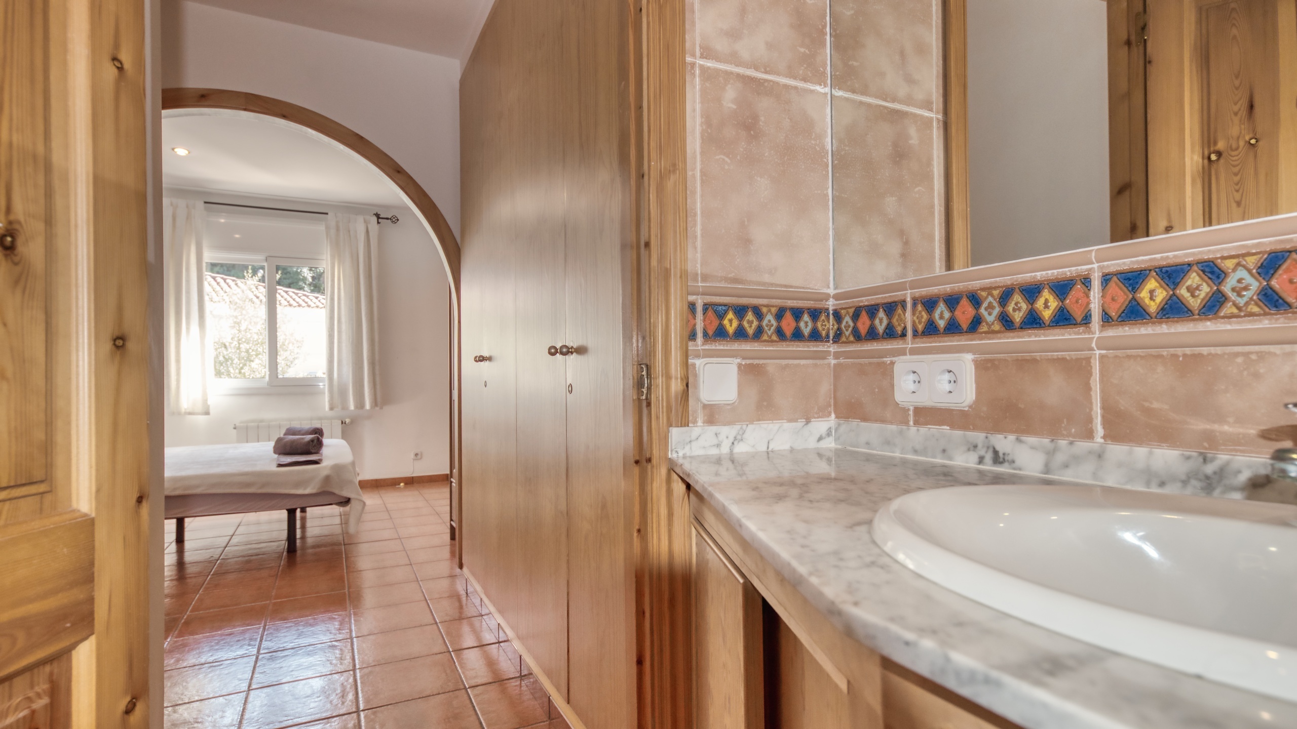 Villas de vacaciones Costa Brava España - Villa Valeria - Baño en suite 