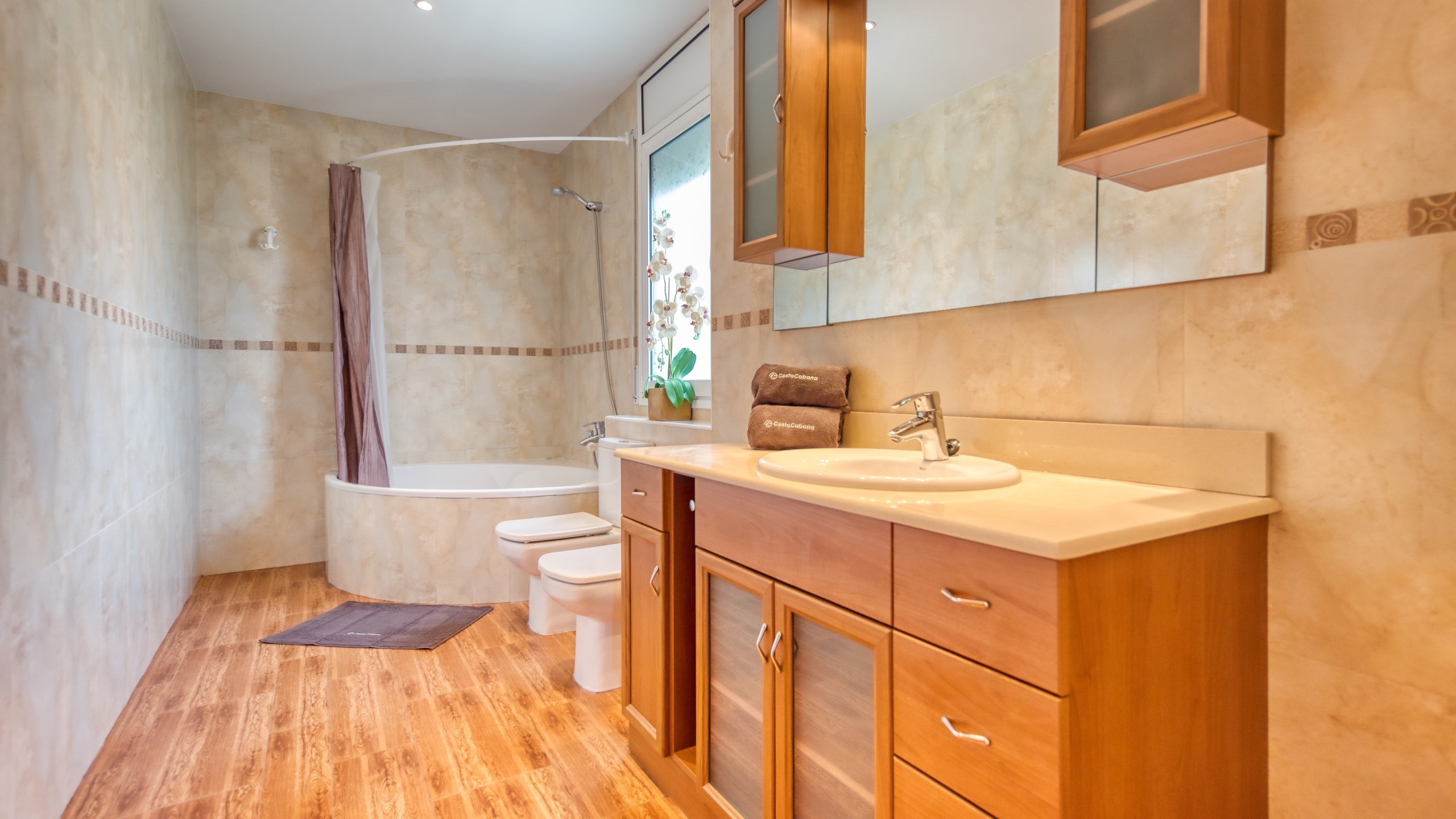 Villas de vacaciones Costa Brava España - Villa Primavera - Baño