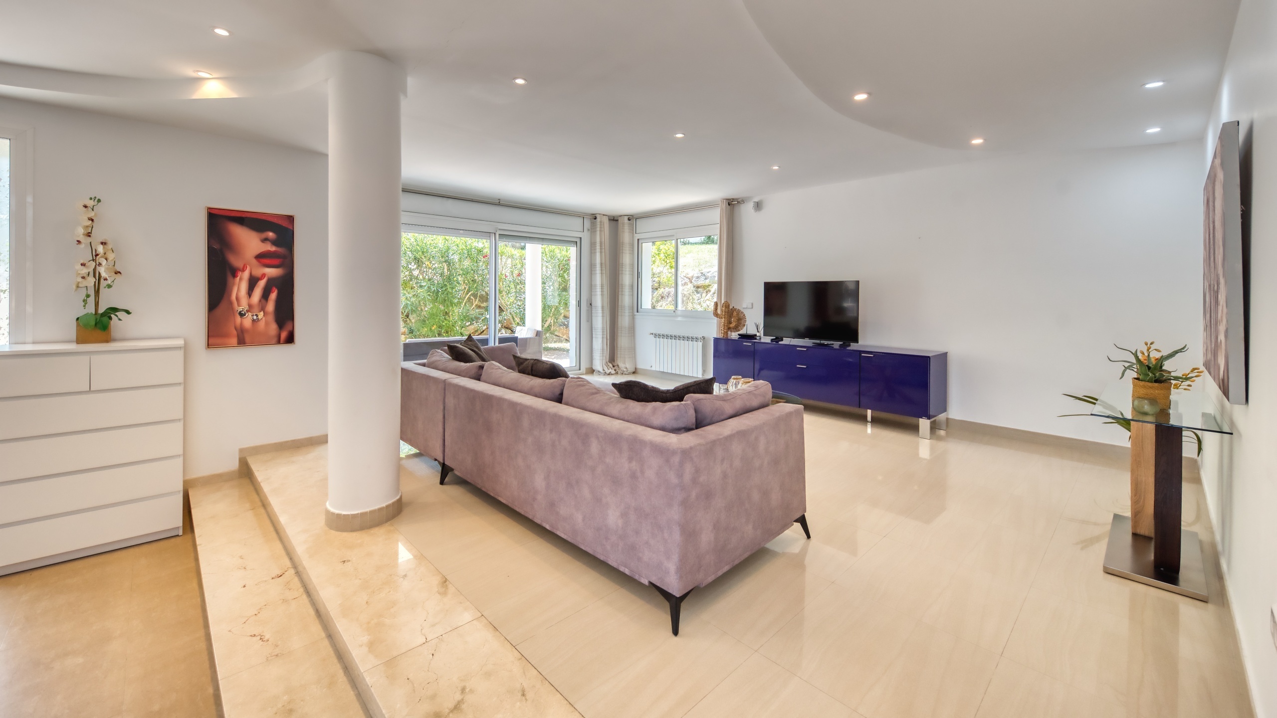 Villas de vacaciones Costa Brava España - Villa Primavera - Salón