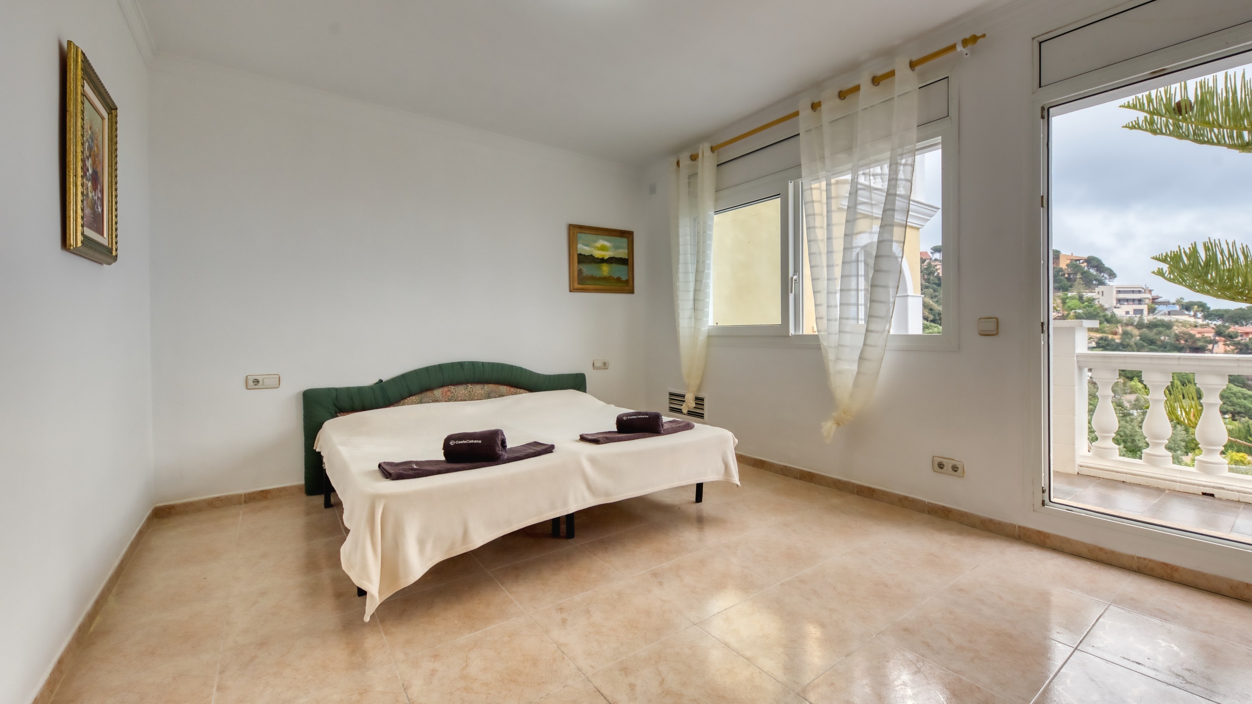 Villas de vacaciones Costa Brava España - Villa Sunrise - Dormitorio