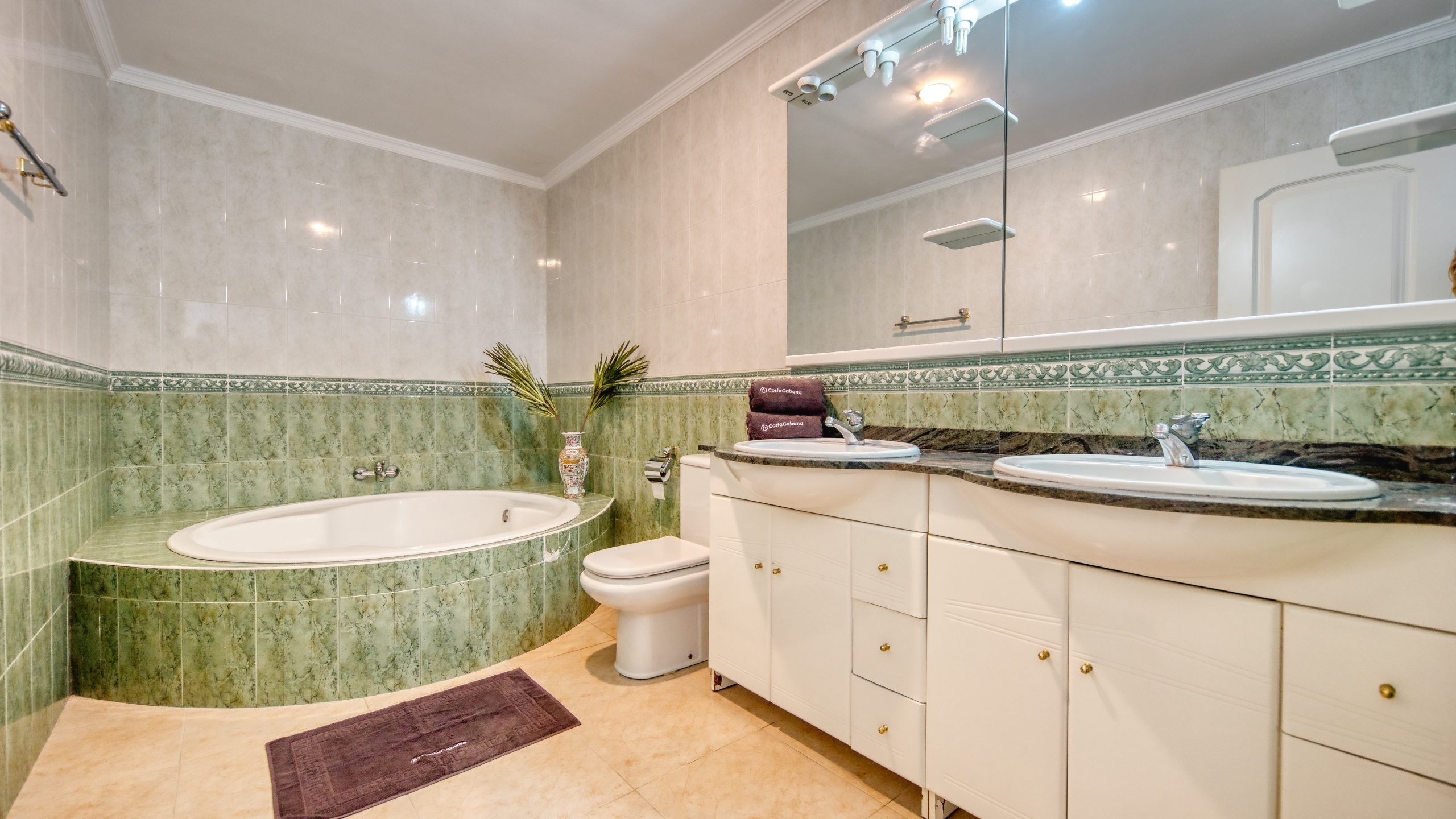 Villas de vacaciones Costa Brava España - Villa Sunrise - Baño en suite 