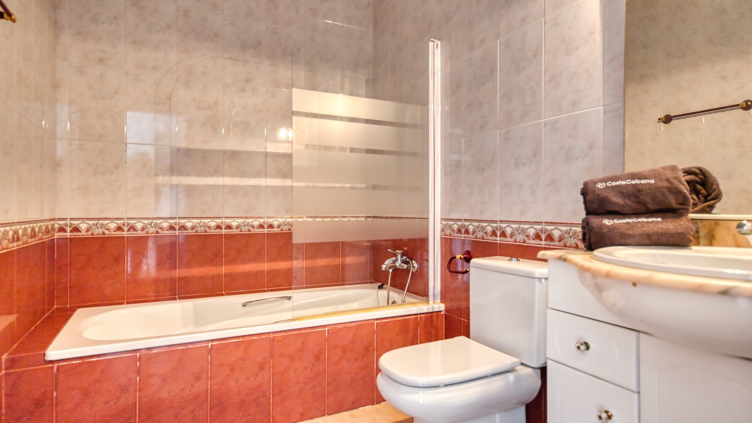 Villas de vacaciones Costa Brava España - Villa Sunrise - Baño en suite 