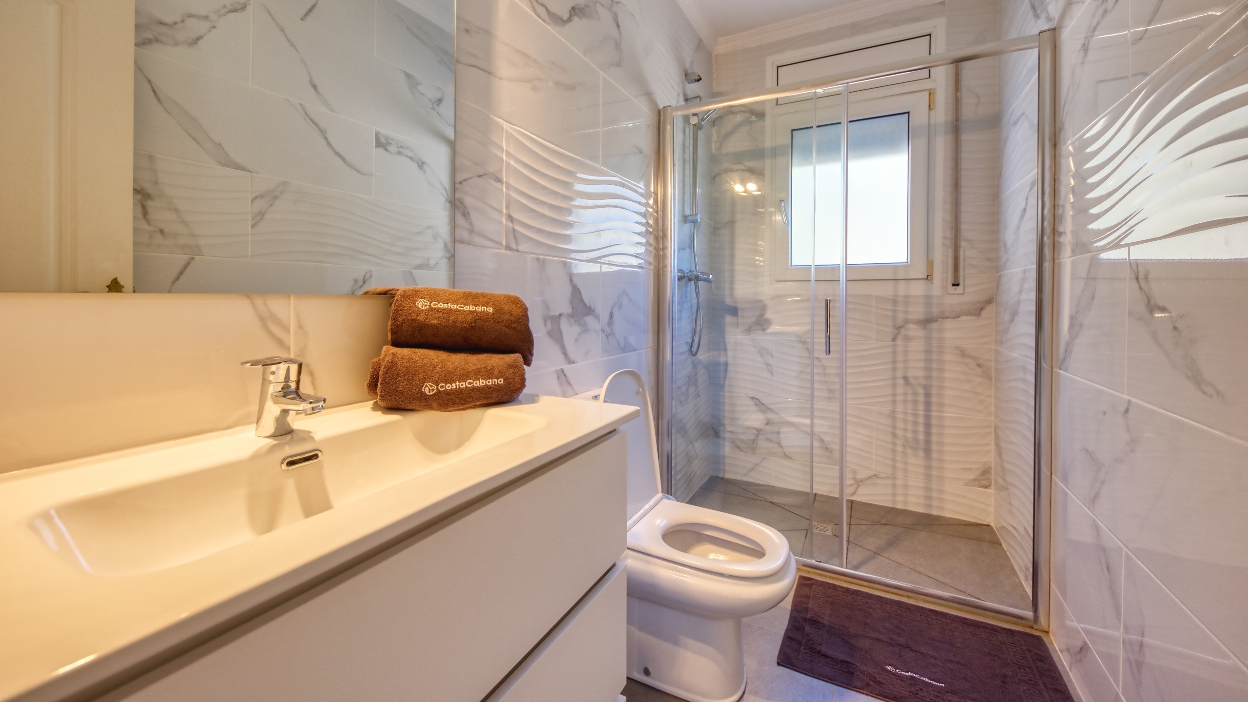 Villas de vacaciones Costa Brava España - Villa Sunrise - Baño