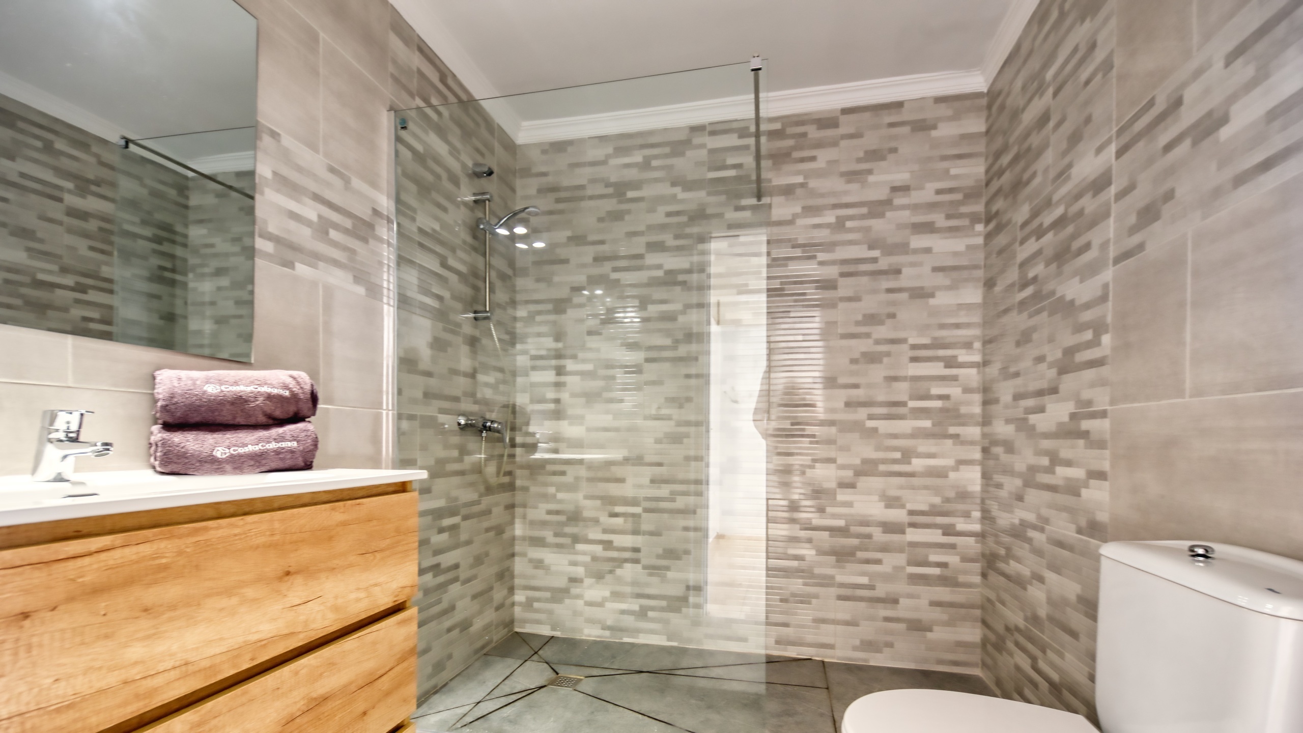 Villas de vacaciones Costa Brava España - Villa Sunrise - Baño en suite 